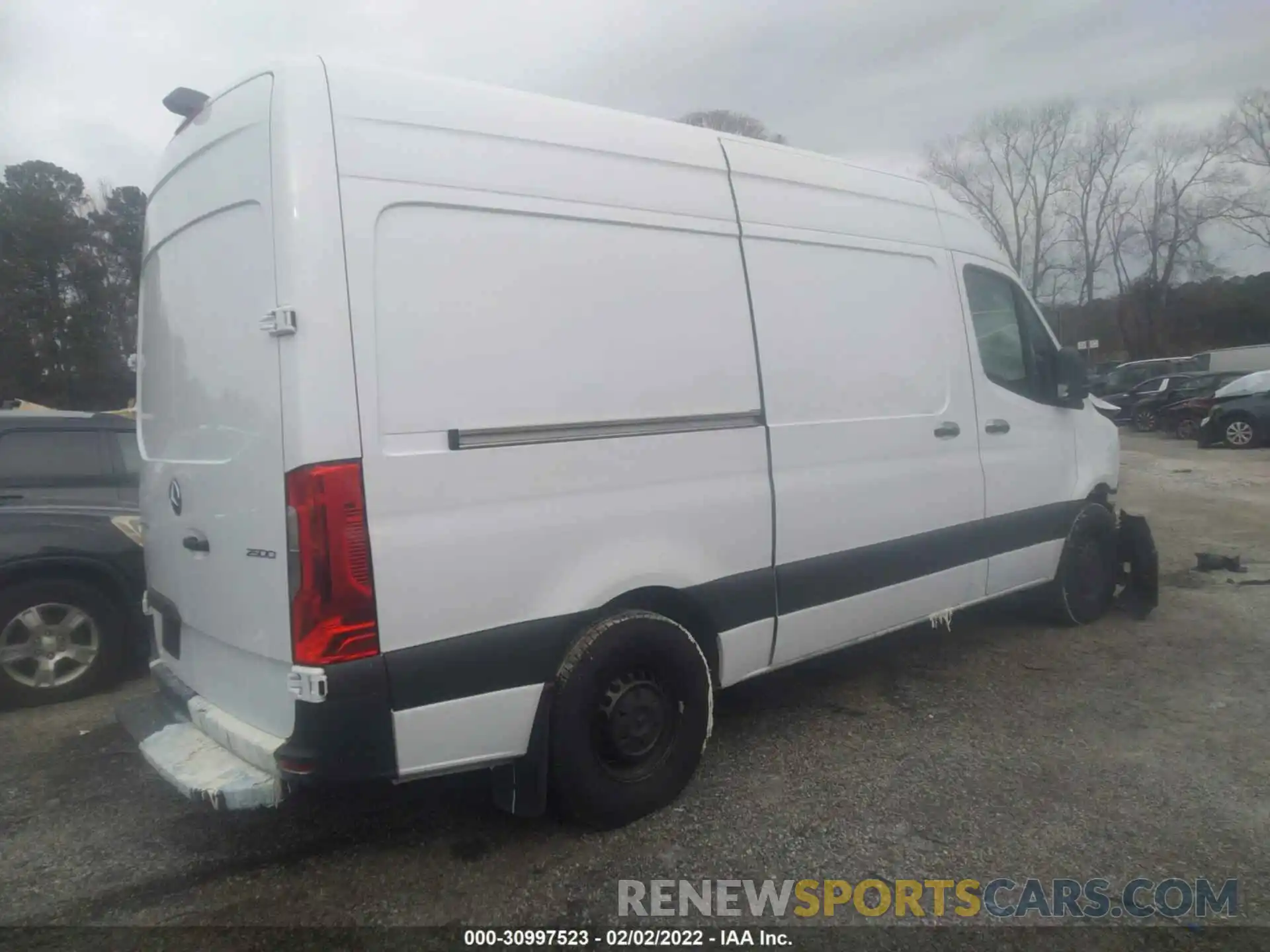 4 Фотография поврежденного автомобиля W1W4EBHY7LP314544 MERCEDES-BENZ SPRINTER VAN 2020