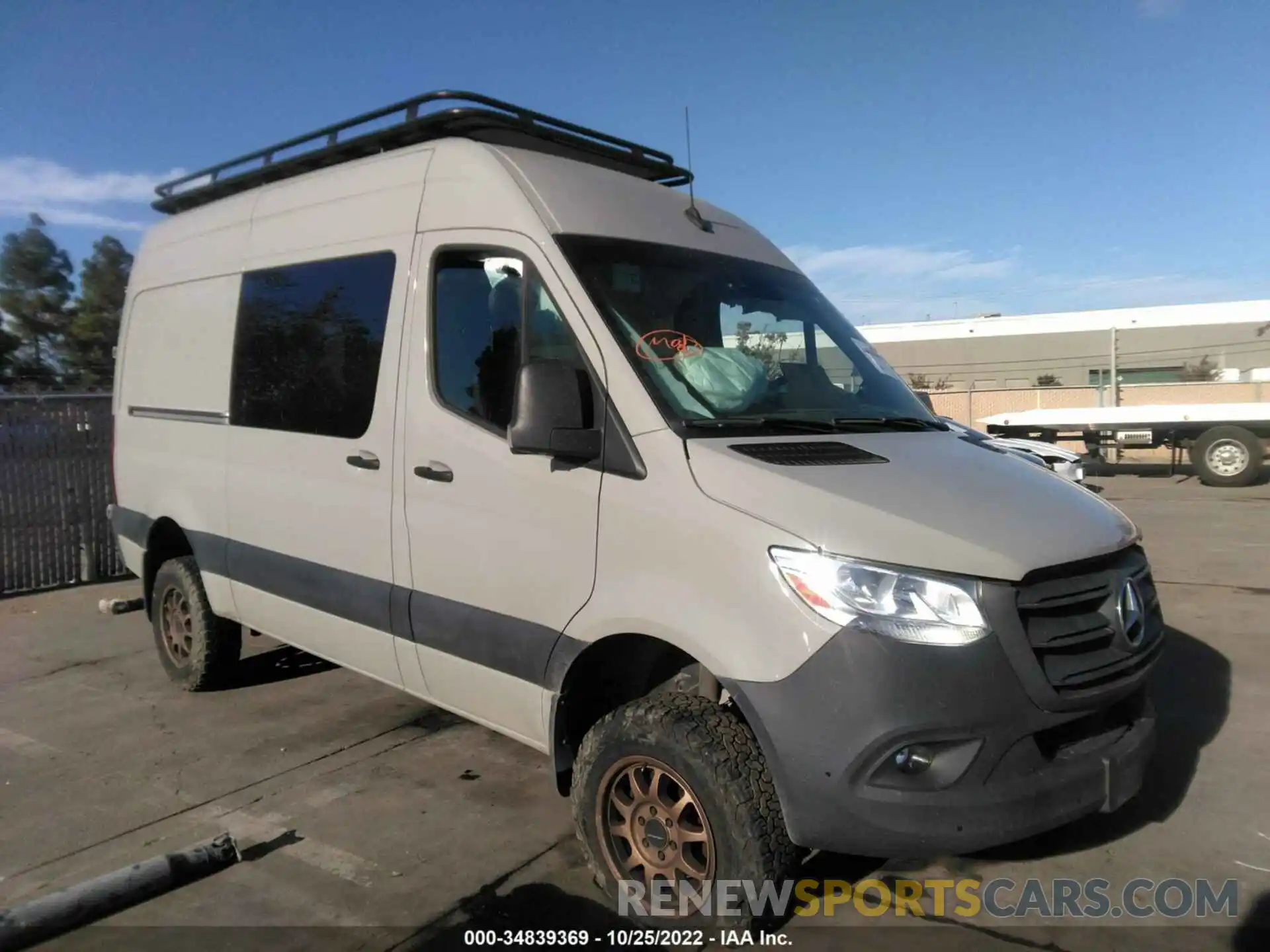 1 Photograph of a damaged car W1W4EBVY1LT030421 MERCEDES-BENZ SPRINTER VAN 2020