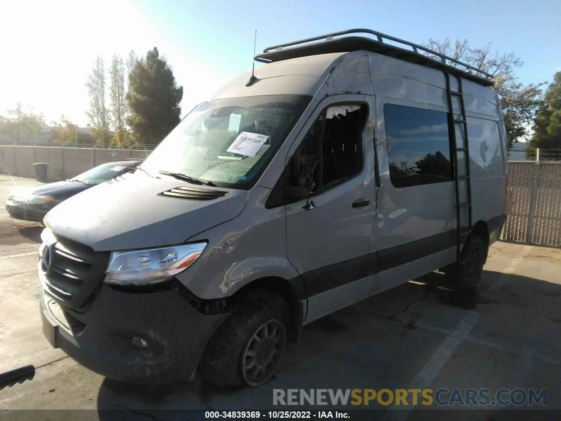 2 Photograph of a damaged car W1W4EBVY1LT030421 MERCEDES-BENZ SPRINTER VAN 2020