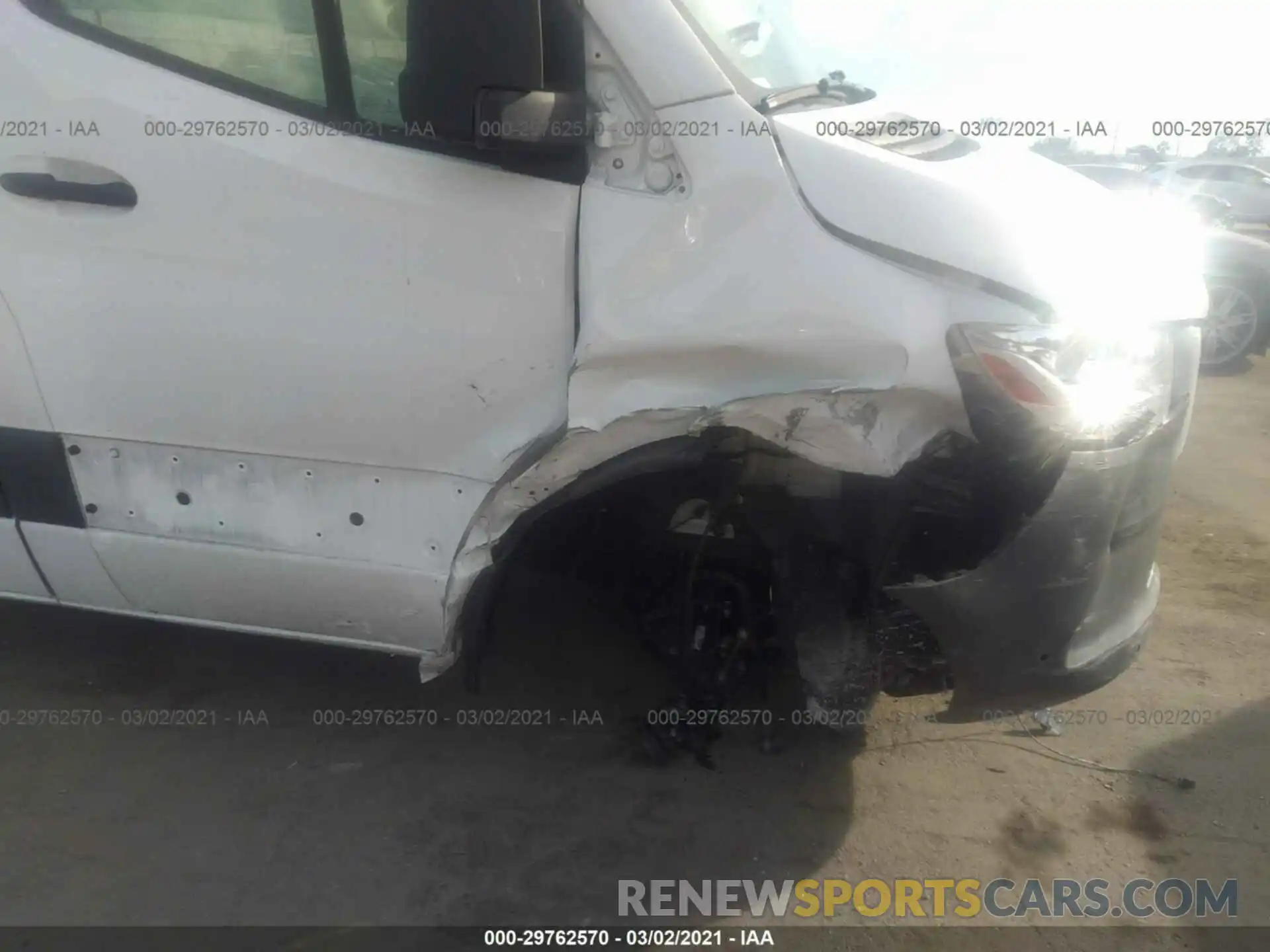 6 Photograph of a damaged car W1W4EBVY6LT022024 MERCEDES-BENZ SPRINTER VAN 2020