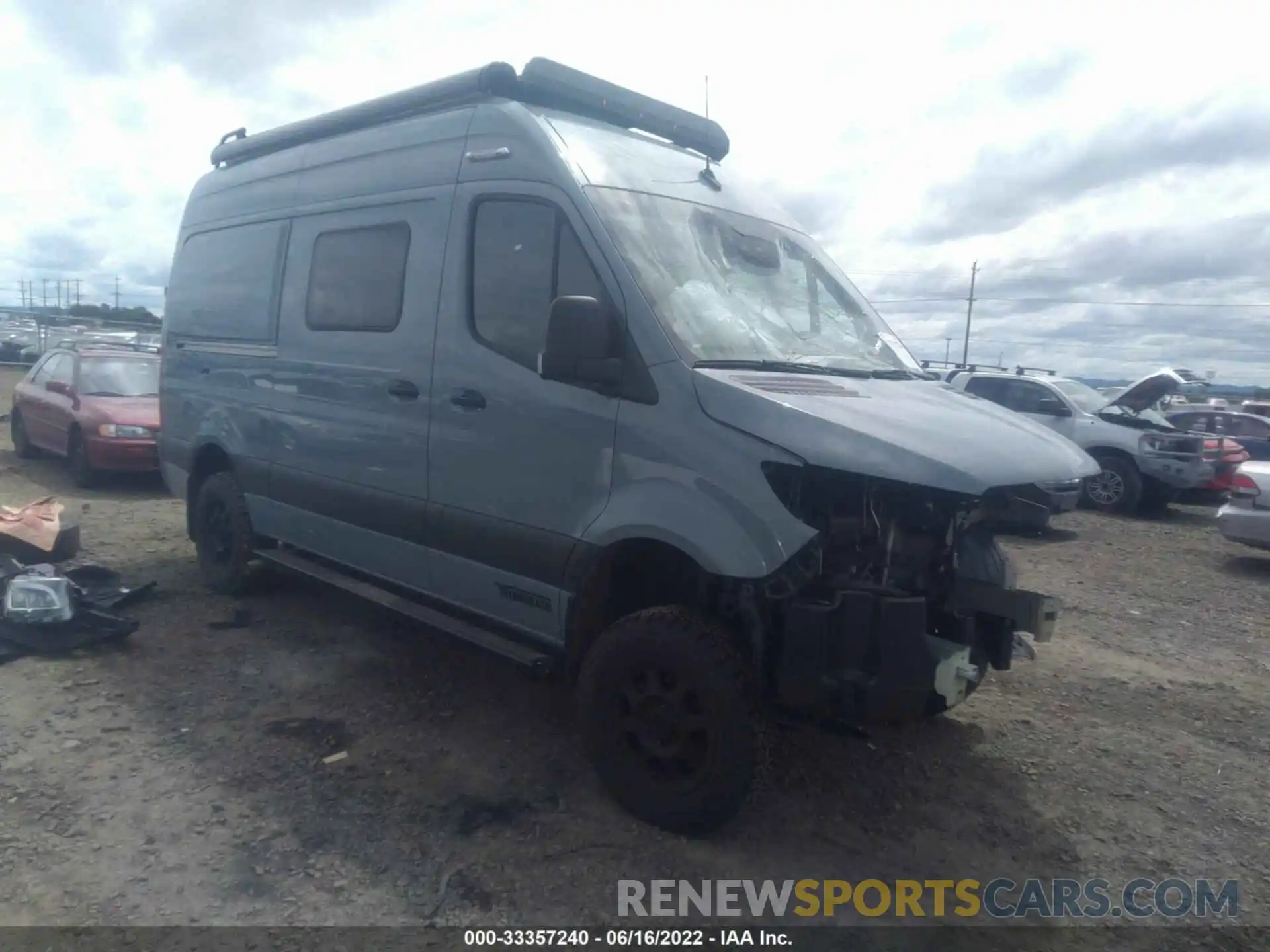 1 Photograph of a damaged car W1W4EBVY8LP282370 MERCEDES-BENZ SPRINTER VAN 2020