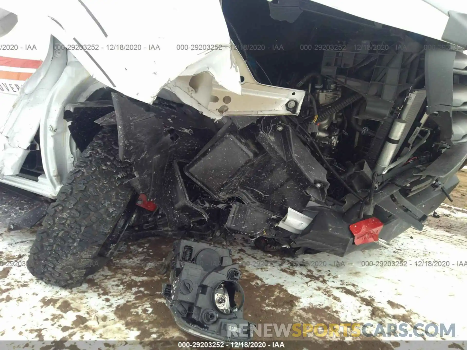 6 Photograph of a damaged car W1W4EBVYXLP208898 MERCEDES-BENZ SPRINTER VAN 2020