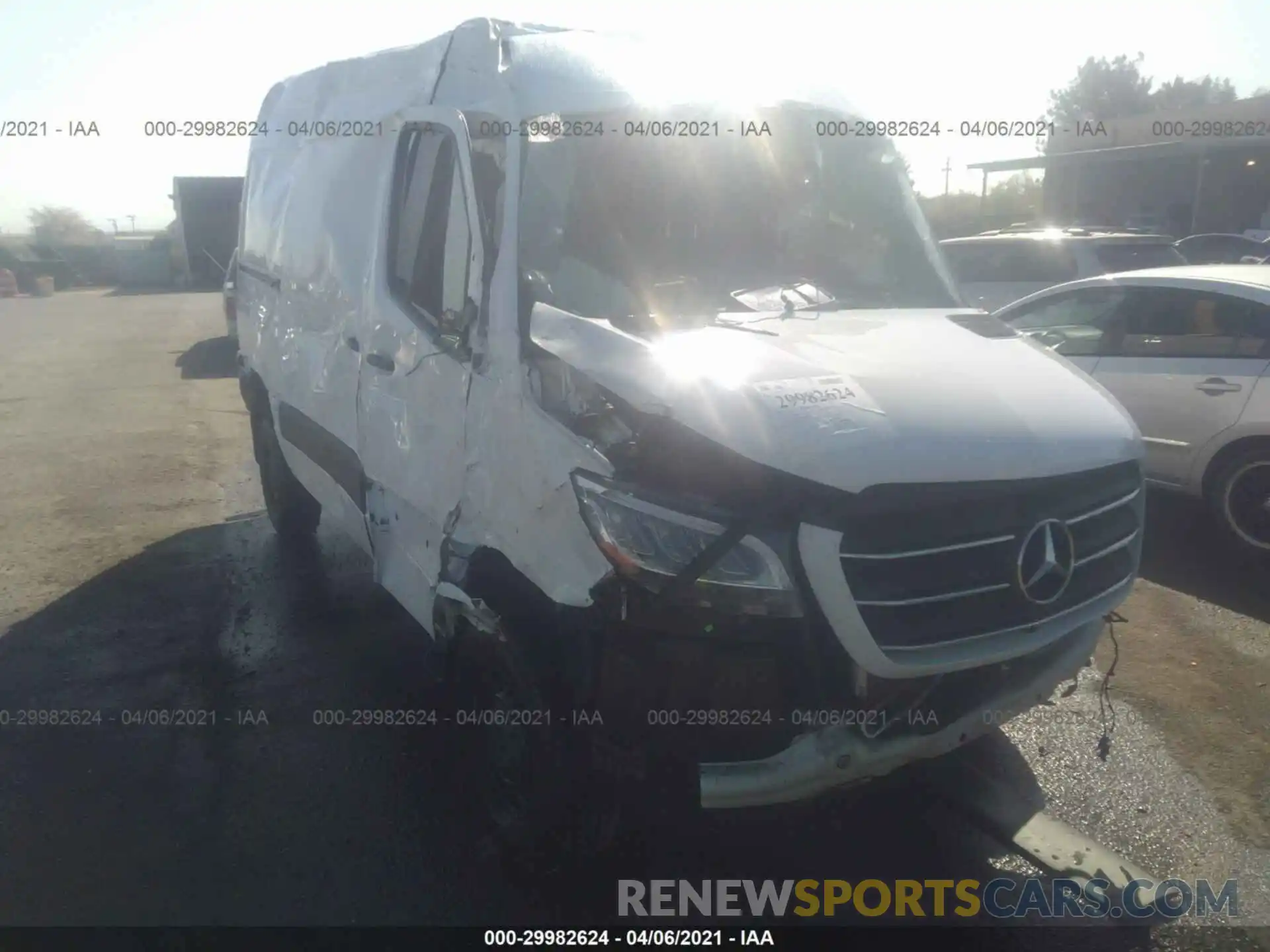 6 Photograph of a damaged car W1W4EBVYXLT021216 MERCEDES-BENZ SPRINTER VAN 2020