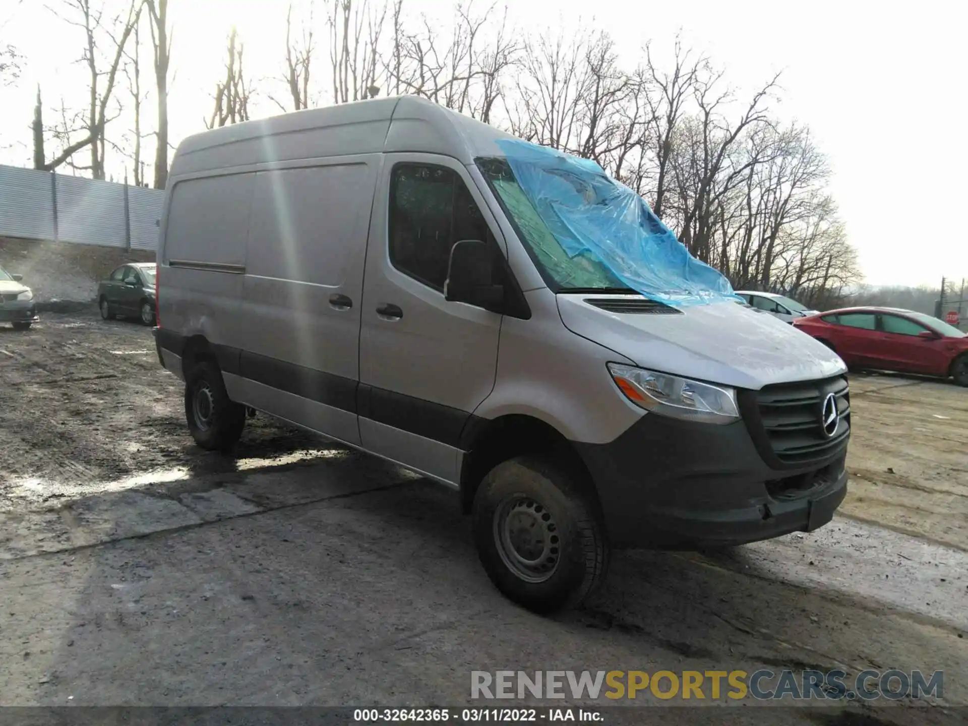 1 Photograph of a damaged car W1W4EBVYXLT033298 MERCEDES-BENZ SPRINTER VAN 2020