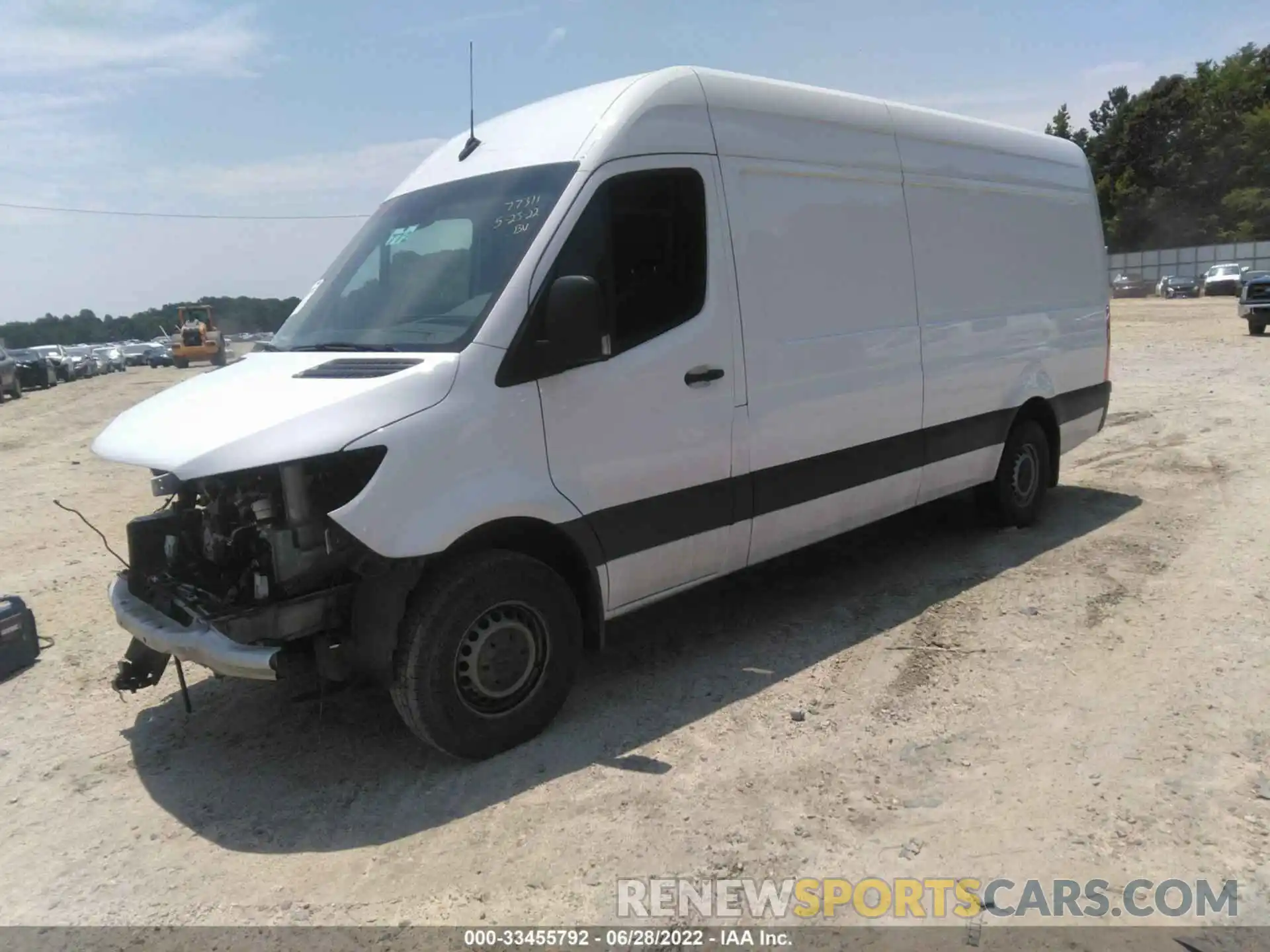 2 Фотография поврежденного автомобиля W1W4ECHY2LT031031 MERCEDES-BENZ SPRINTER VAN 2020