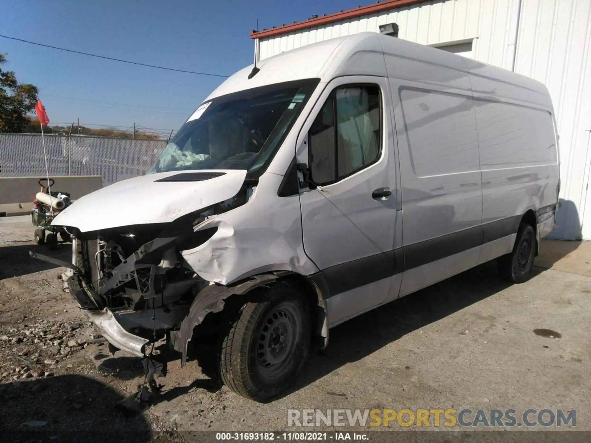 2 Photograph of a damaged car W1W4ECHY2LT044121 MERCEDES-BENZ SPRINTER VAN 2020