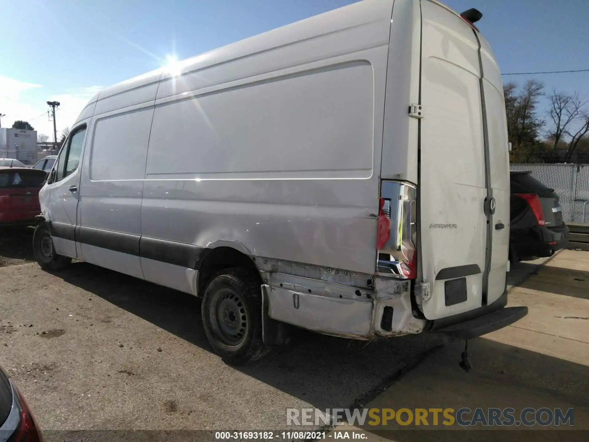 3 Фотография поврежденного автомобиля W1W4ECHY2LT044121 MERCEDES-BENZ SPRINTER VAN 2020