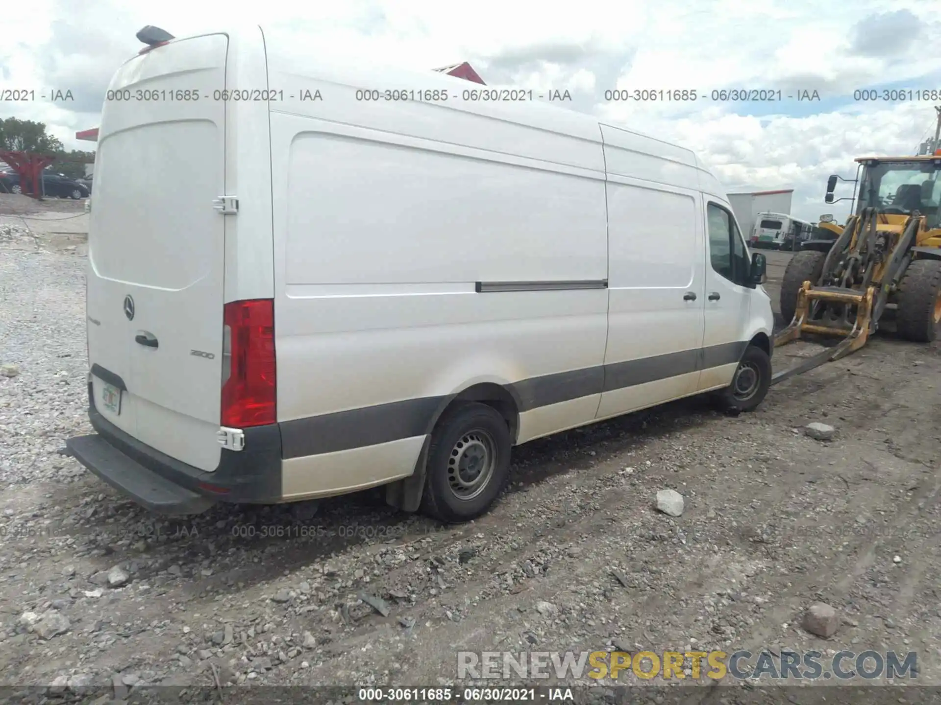 4 Фотография поврежденного автомобиля W1W4ECHY3LT035444 MERCEDES-BENZ SPRINTER VAN 2020