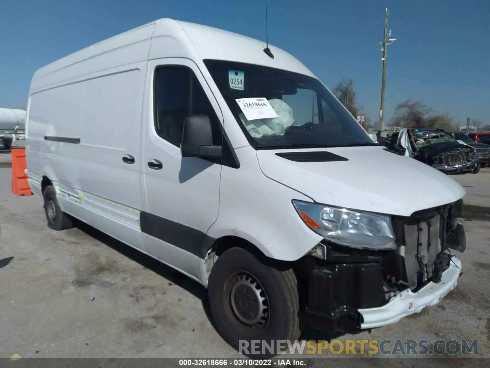 1 Photograph of a damaged car W1W4ECHY4LP309811 MERCEDES-BENZ SPRINTER VAN 2020