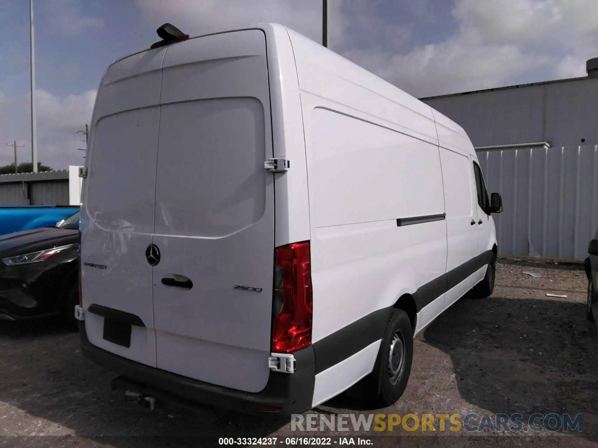 4 Фотография поврежденного автомобиля W1W4ECHY7LT038749 MERCEDES-BENZ SPRINTER VAN 2020