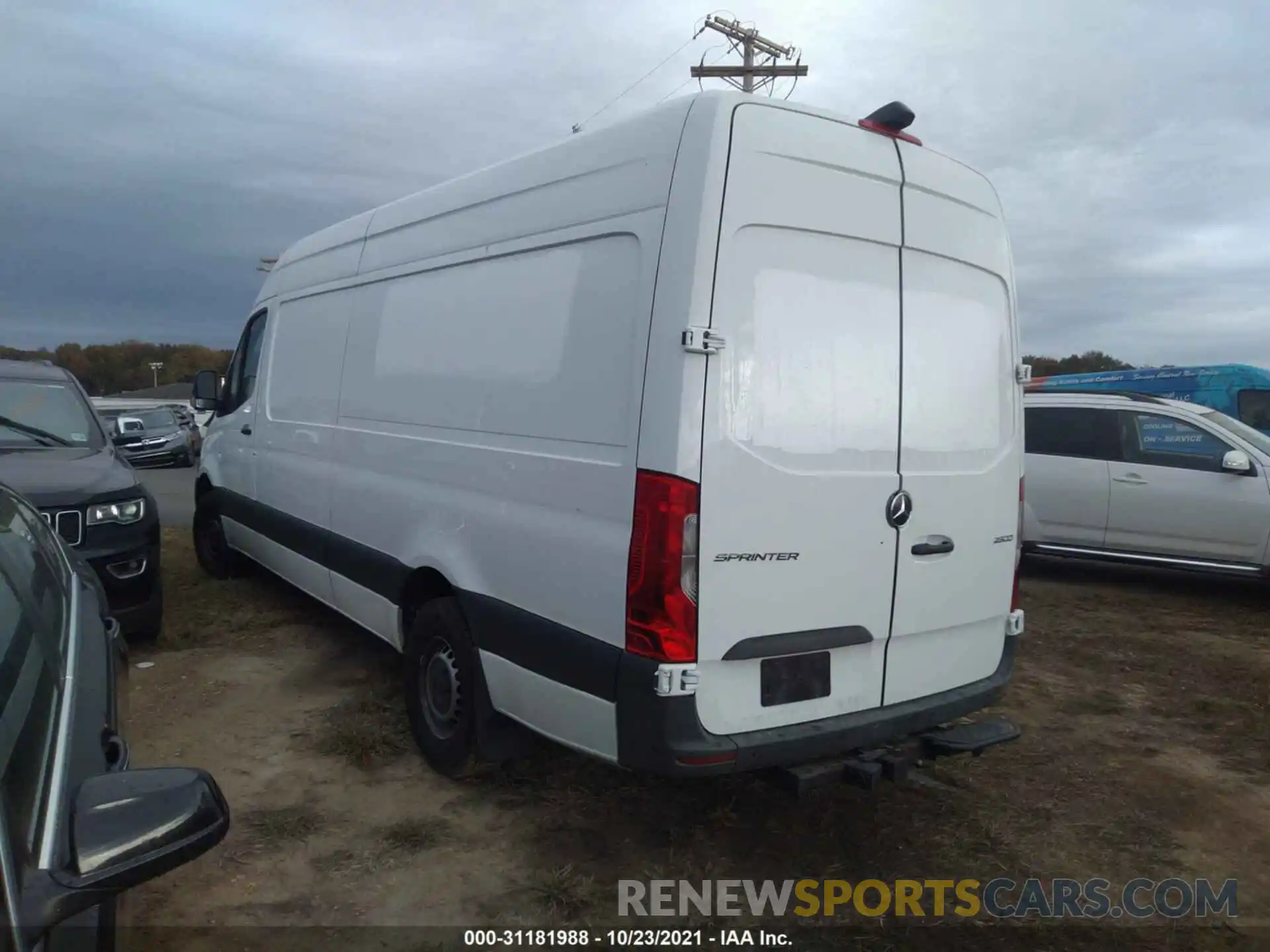 3 Photograph of a damaged car W1W4ECHY8LT022883 MERCEDES-BENZ SPRINTER VAN 2020