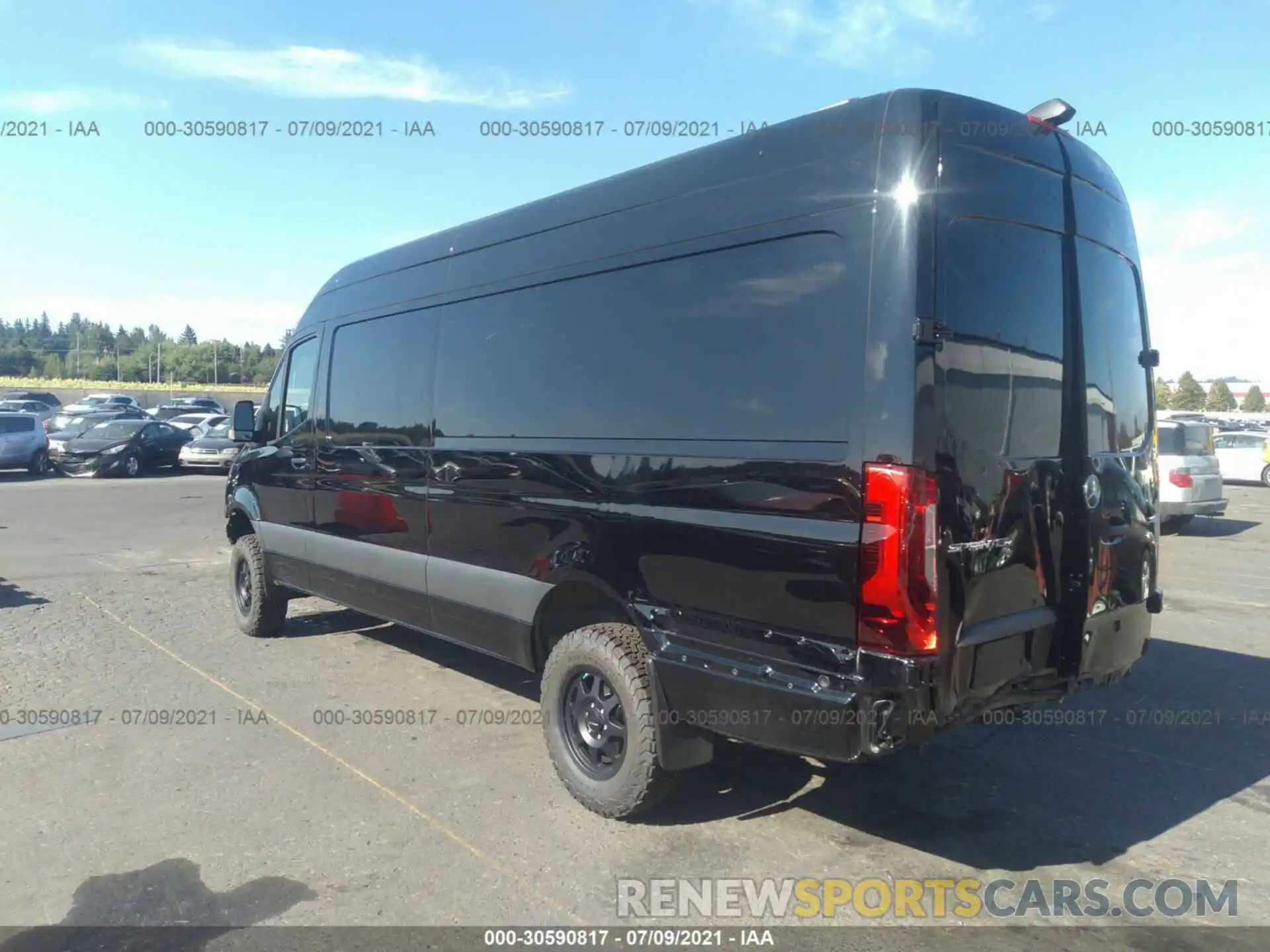 3 Photograph of a damaged car W1W4ECVY4LT023355 MERCEDES-BENZ SPRINTER VAN 2020