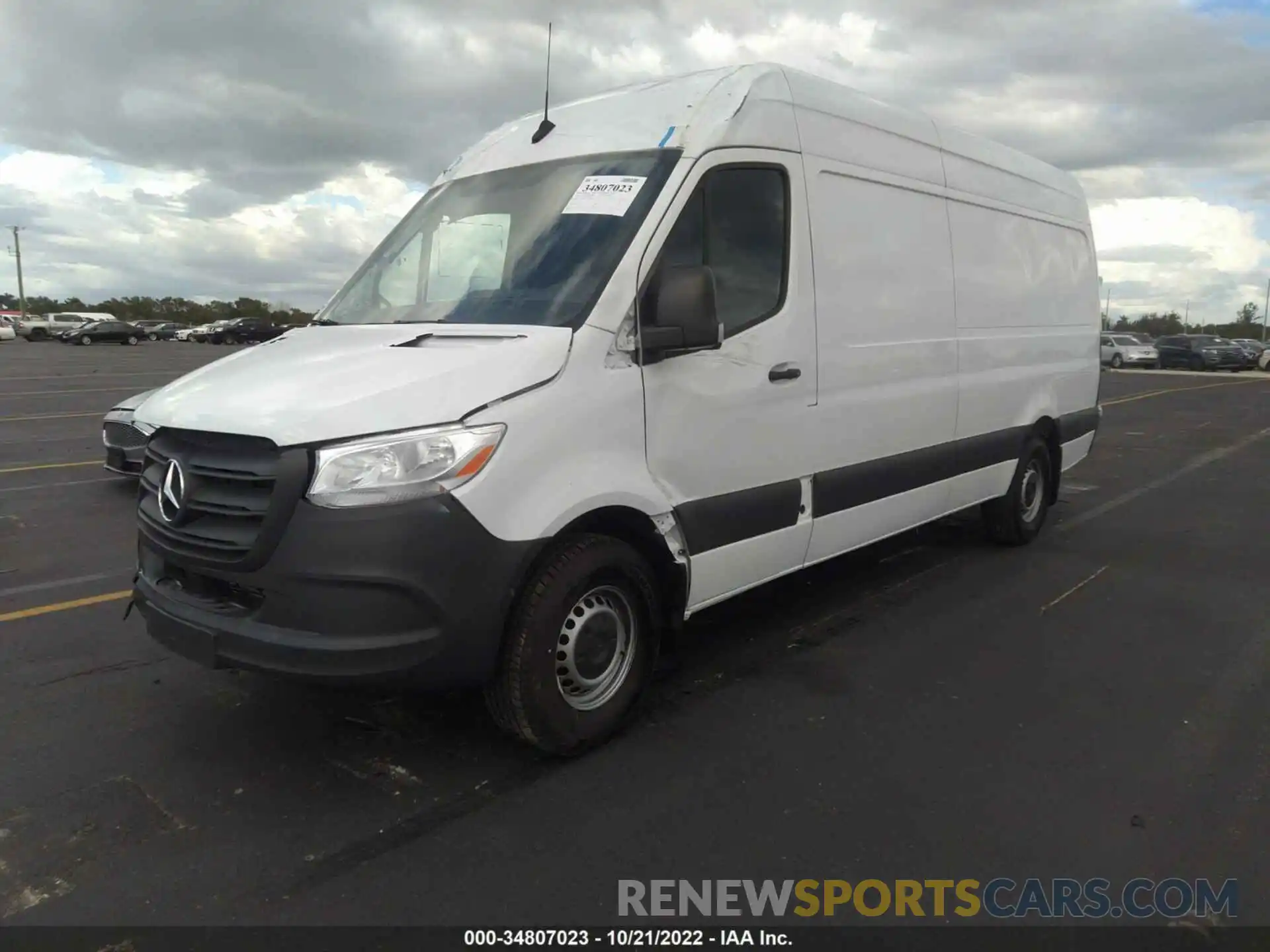 2 Photograph of a damaged car W1W40CHY4MT052818 MERCEDES-BENZ SPRINTER VAN 2021