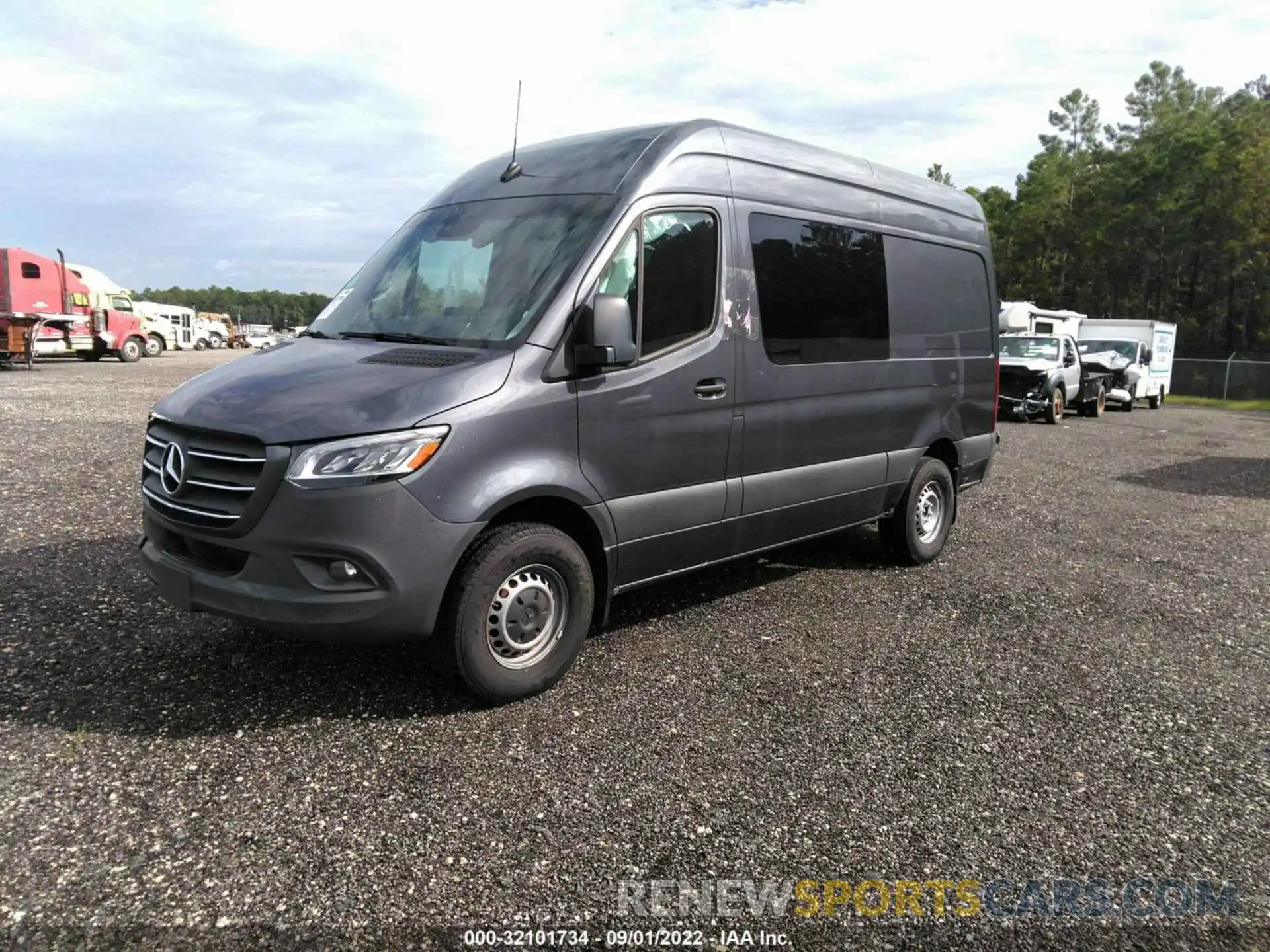 2 Фотография поврежденного автомобиля W1W4DBHY0MT072563 MERCEDES-BENZ SPRINTER VAN 2021