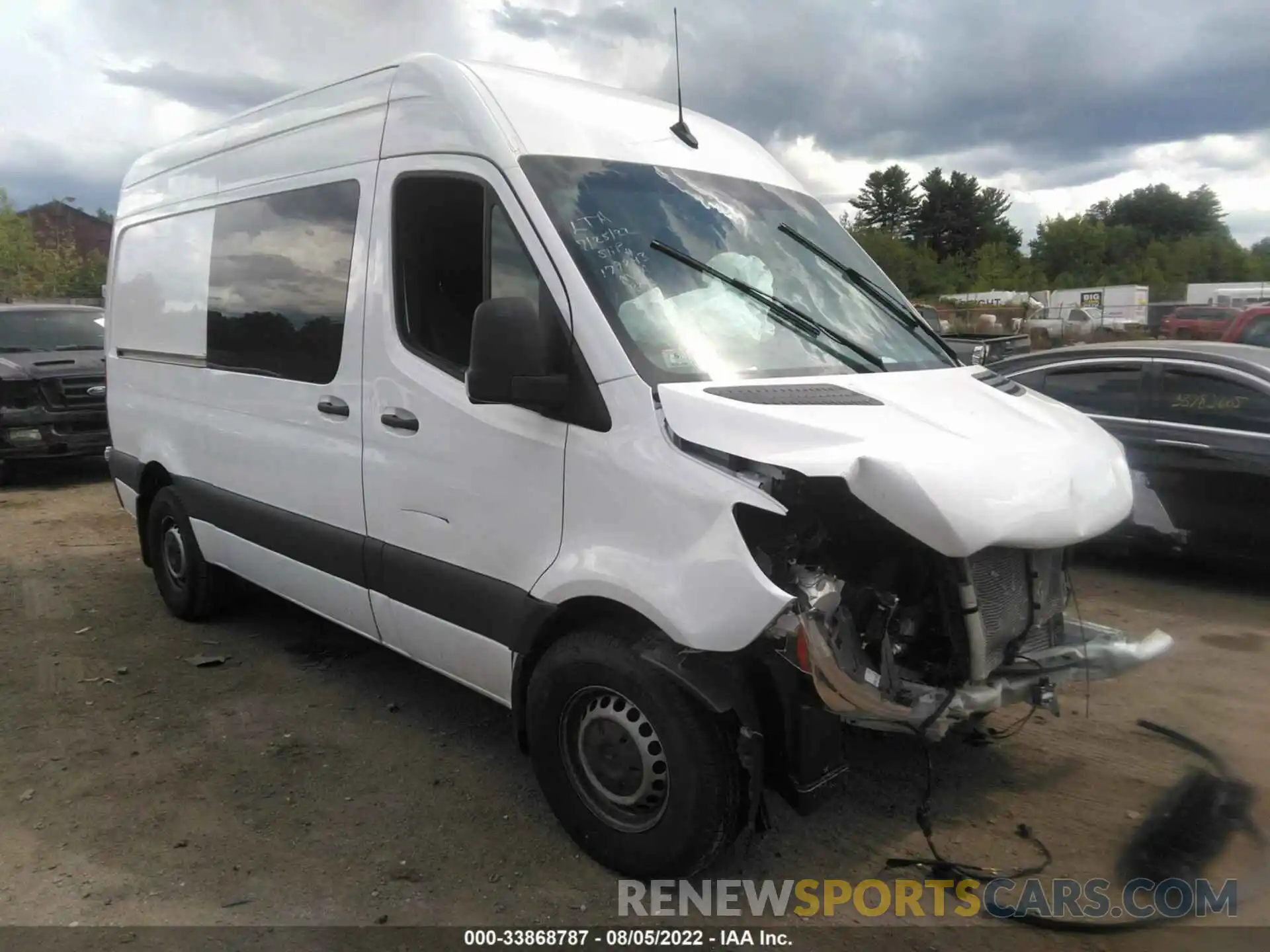 1 Фотография поврежденного автомобиля W1W4DBHY6MT054228 MERCEDES-BENZ SPRINTER VAN 2021