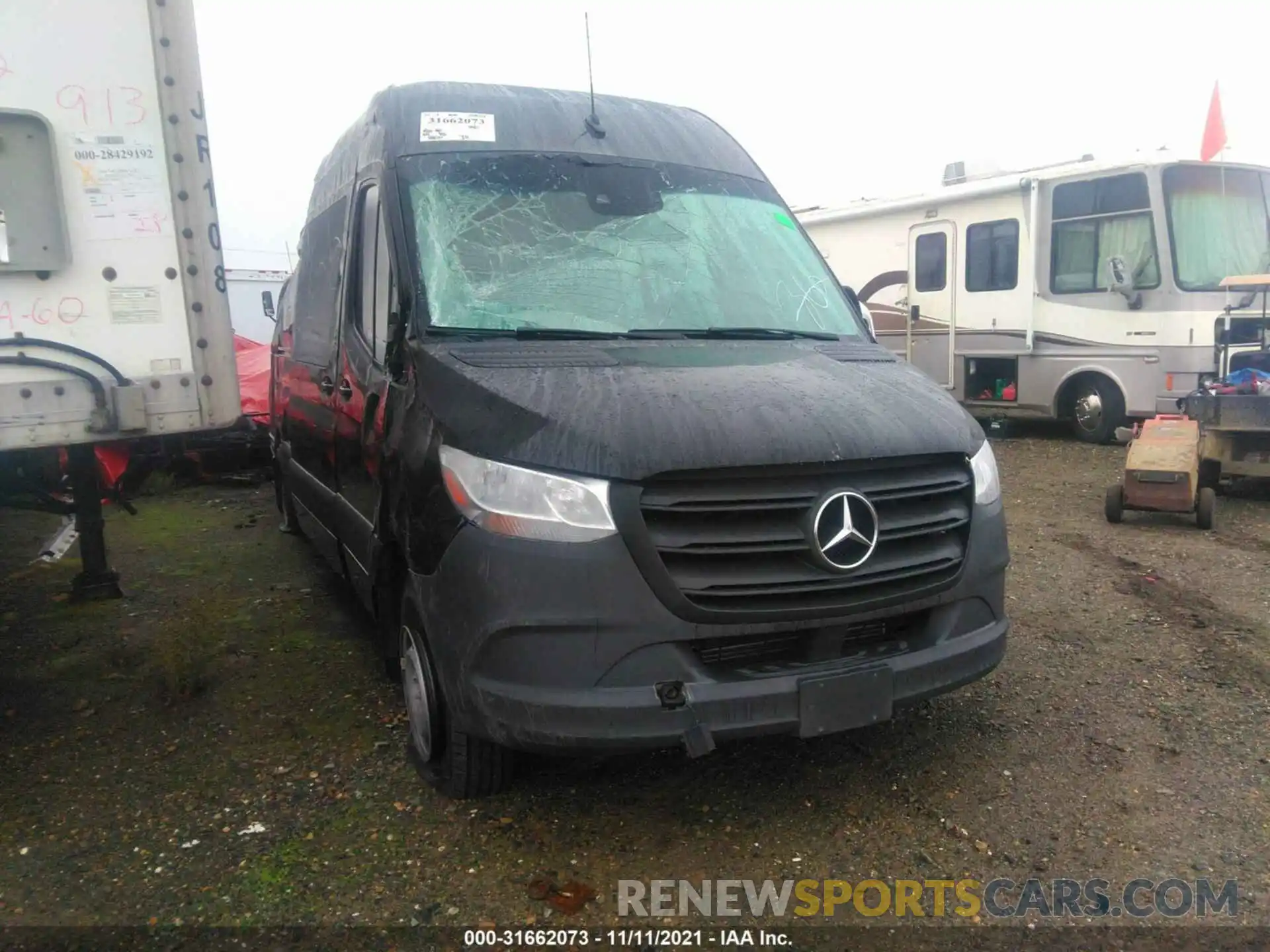 1 Фотография поврежденного автомобиля W1W4DCHY2MT054619 MERCEDES-BENZ SPRINTER VAN 2021