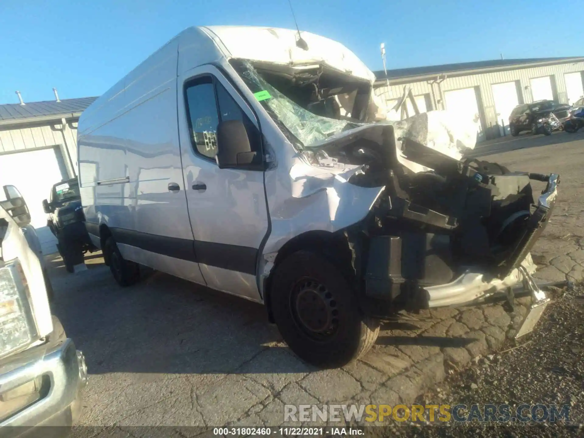 1 Photograph of a damaged car W1W4DCHY5MT050161 MERCEDES-BENZ SPRINTER VAN 2021