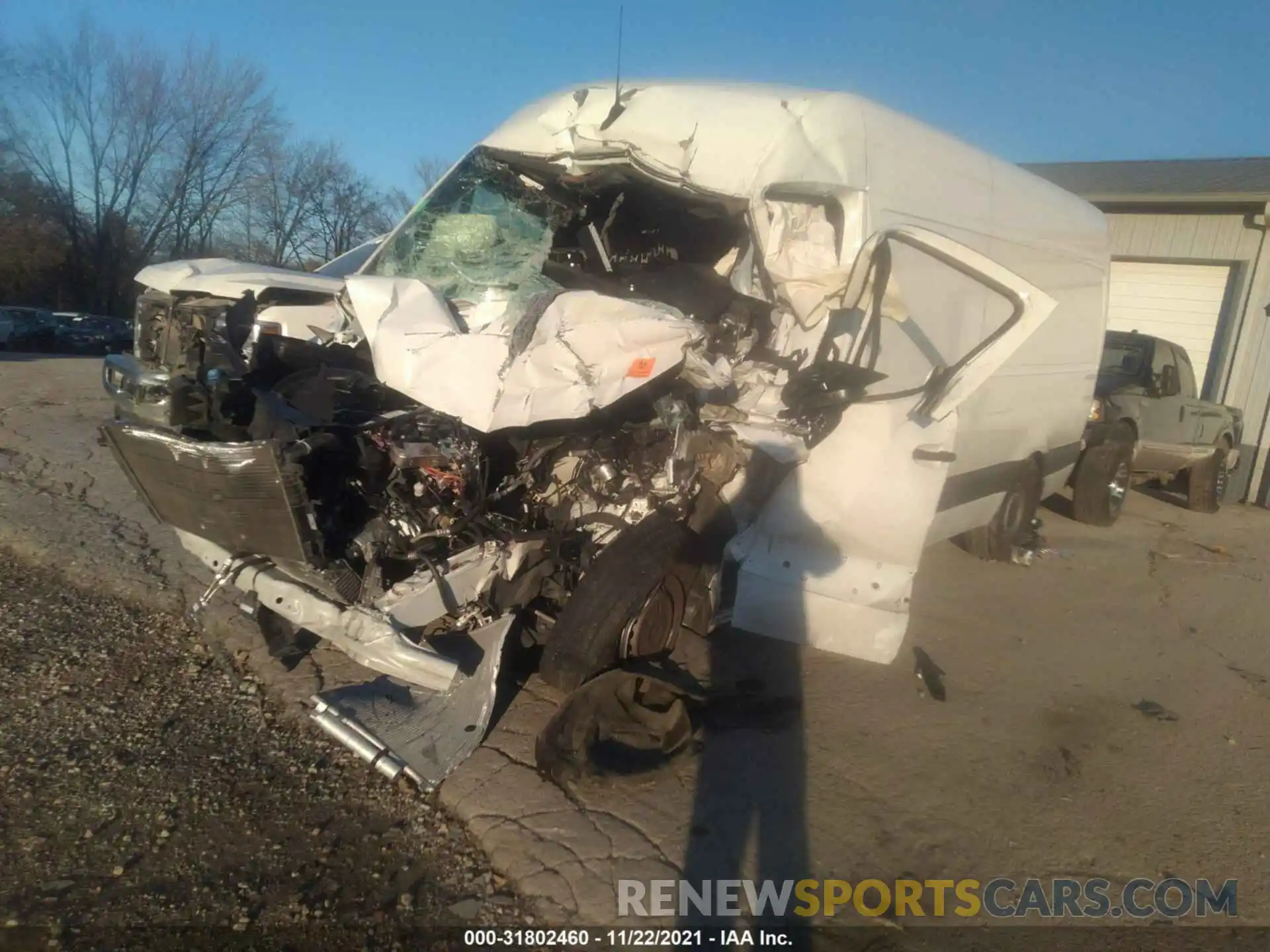 2 Photograph of a damaged car W1W4DCHY5MT050161 MERCEDES-BENZ SPRINTER VAN 2021