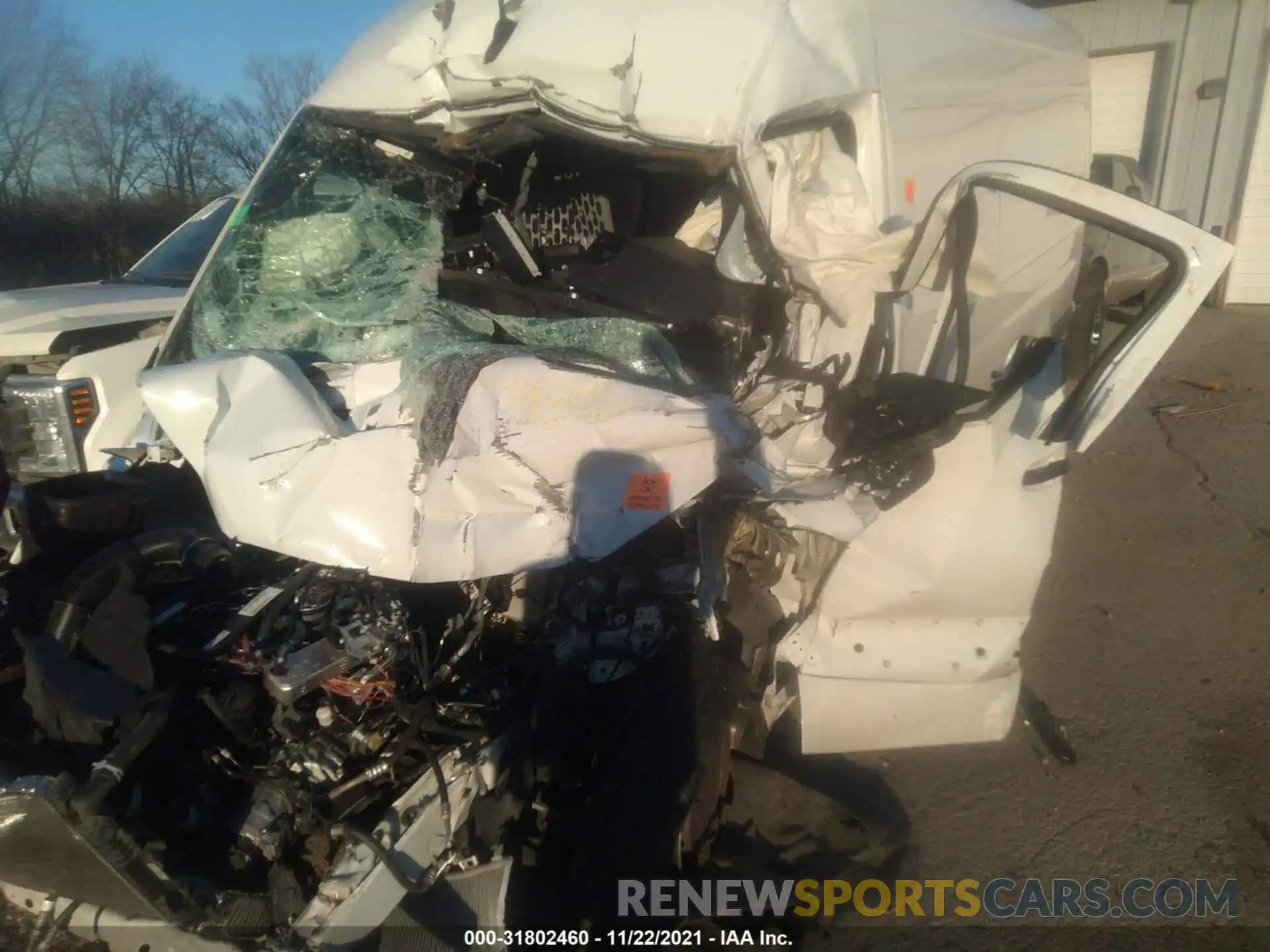 6 Photograph of a damaged car W1W4DCHY5MT050161 MERCEDES-BENZ SPRINTER VAN 2021