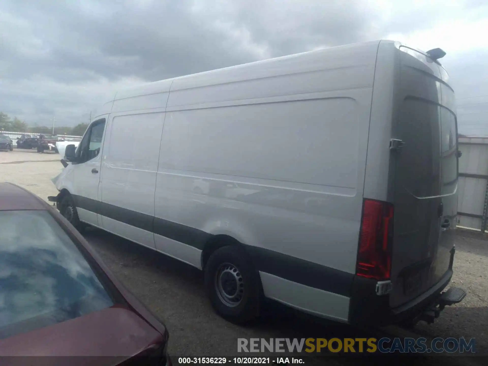 3 Photograph of a damaged car W1W4DCHY8MT048582 MERCEDES-BENZ SPRINTER VAN 2021