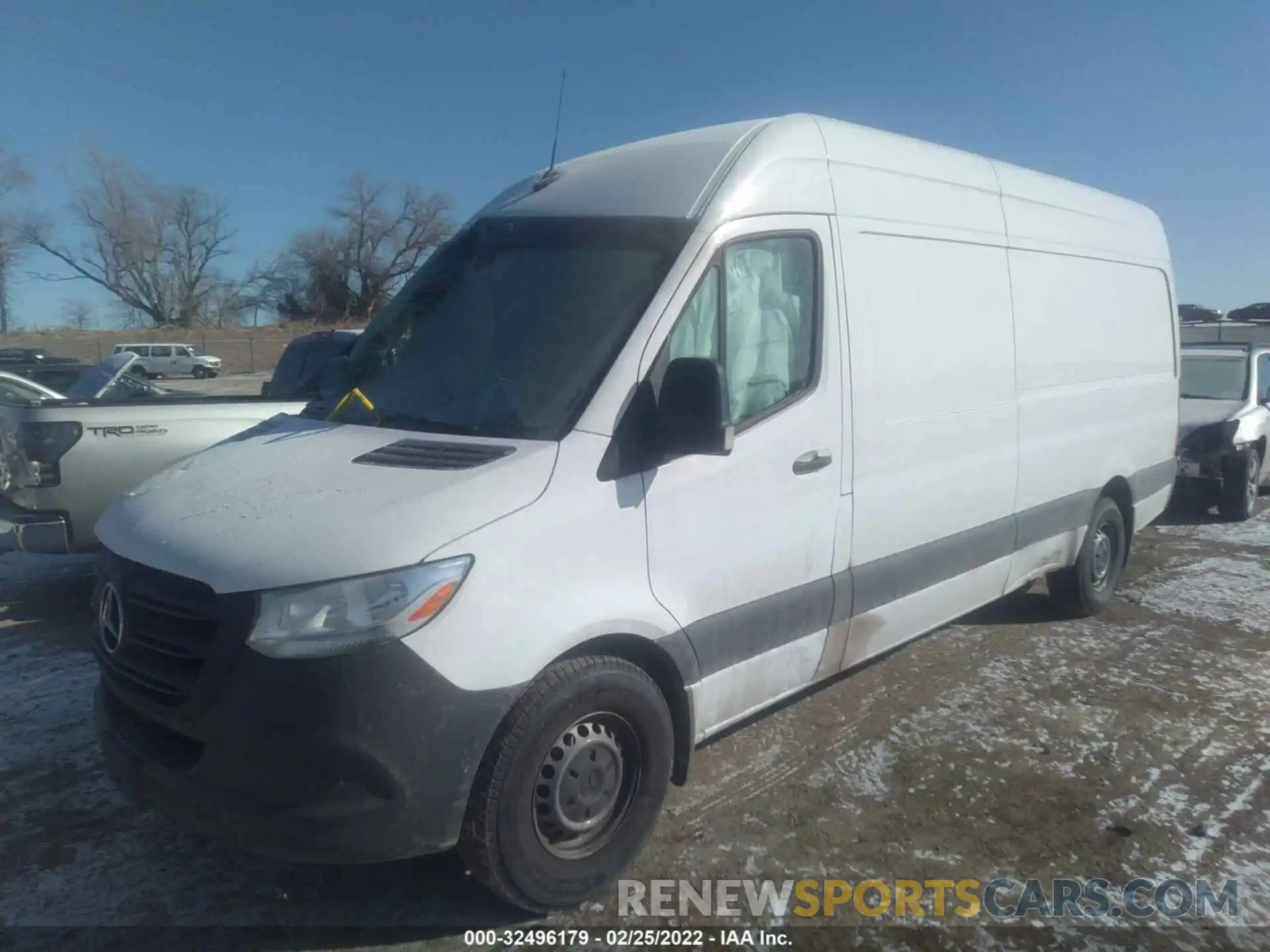 2 Photograph of a damaged car W1W4ECHY6MT055771 MERCEDES-BENZ SPRINTER VAN 2021