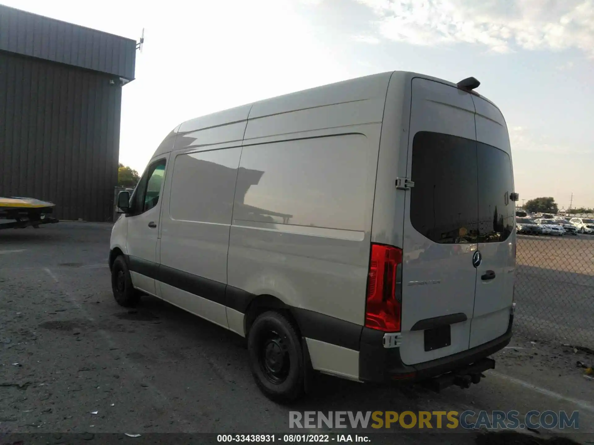 3 Photograph of a damaged car W1W4DBHY3NT092095 MERCEDES-BENZ SPRINTER VAN 2022