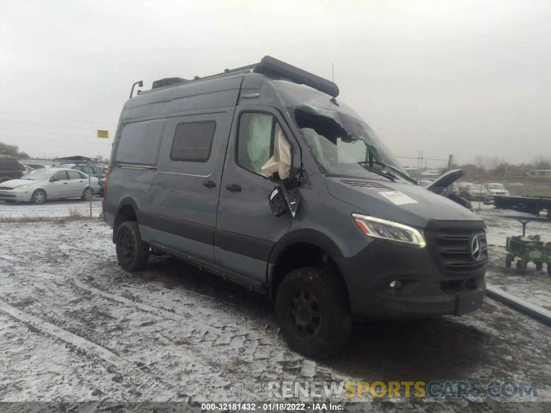 1 Photograph of a damaged car W1W4EBVY5LP304261 MERCEDES-BENZ SPRINTER VAN 2022