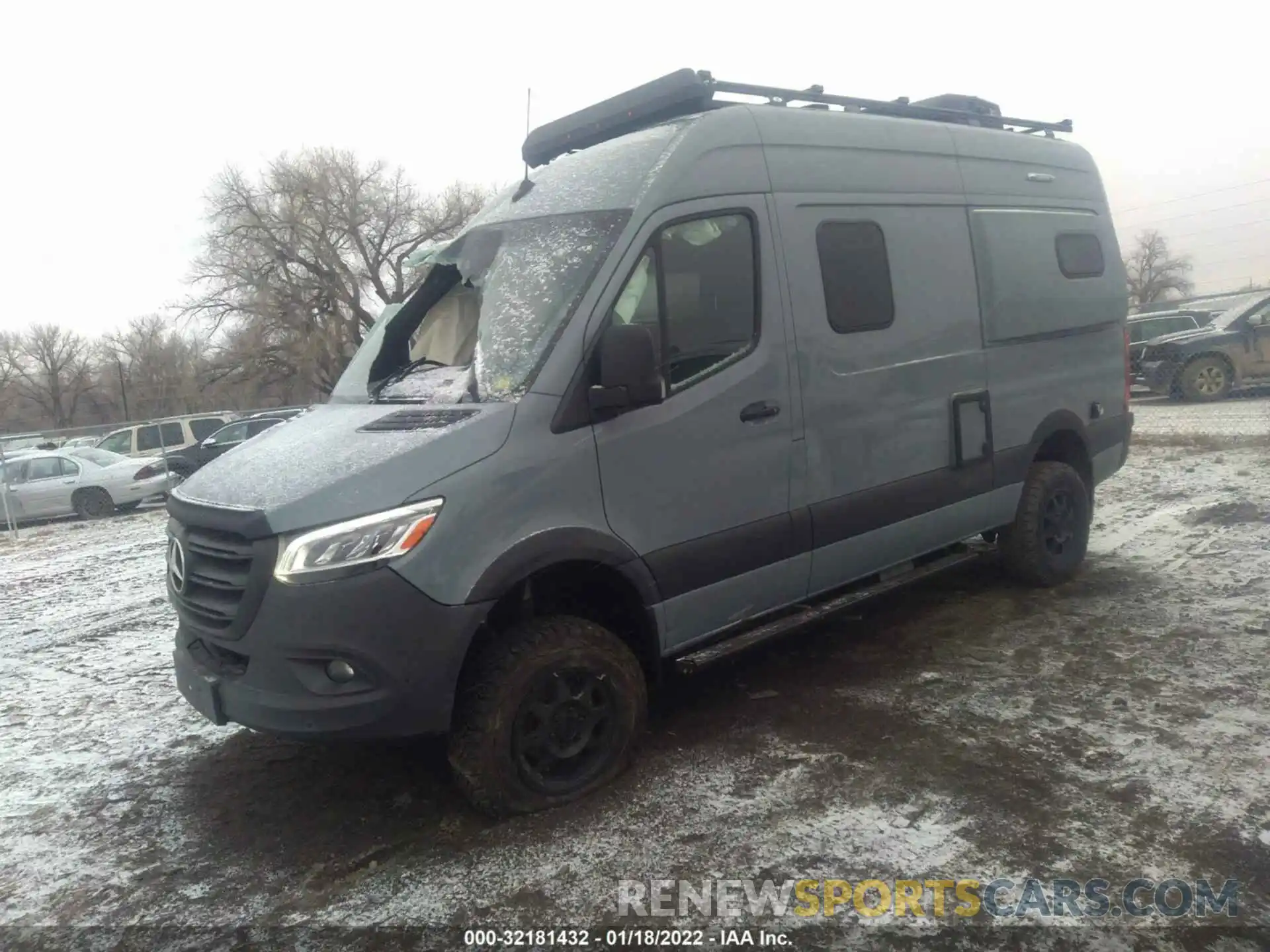 2 Photograph of a damaged car W1W4EBVY5LP304261 MERCEDES-BENZ SPRINTER VAN 2022