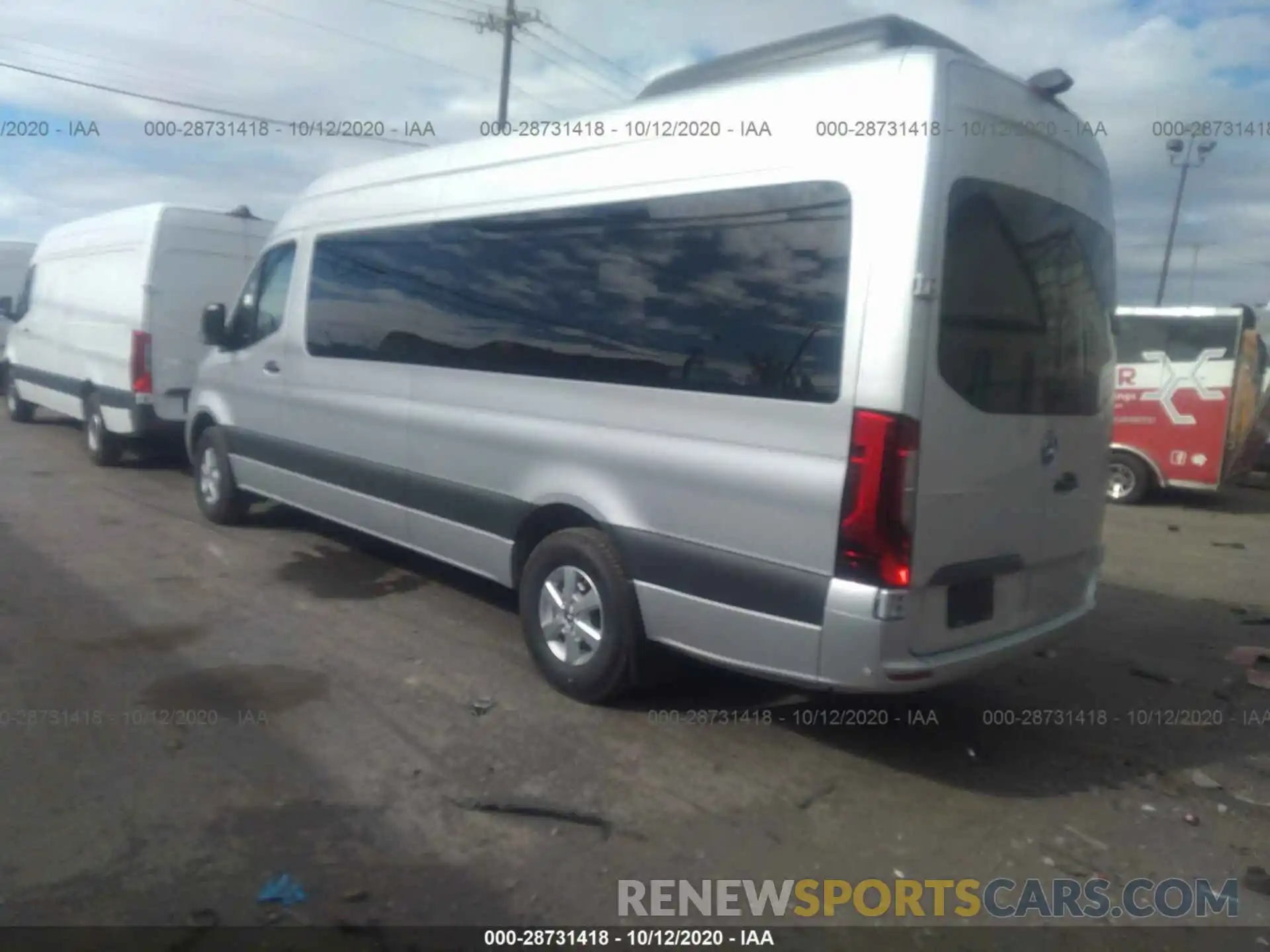 3 Фотография поврежденного автомобиля W1Z4EGHY7LT028054 MERCEDES-BENZ SPRINTER VANS 2019