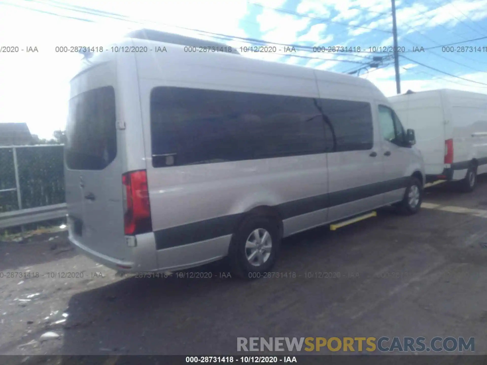 4 Фотография поврежденного автомобиля W1Z4EGHY7LT028054 MERCEDES-BENZ SPRINTER VANS 2019