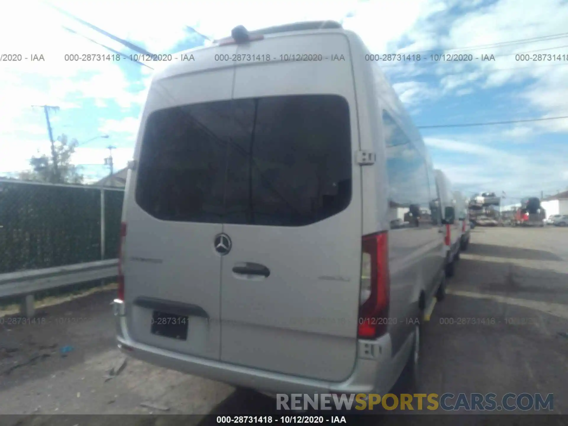 6 Photograph of a damaged car W1Z4EGHY7LT028054 MERCEDES-BENZ SPRINTER VANS 2019