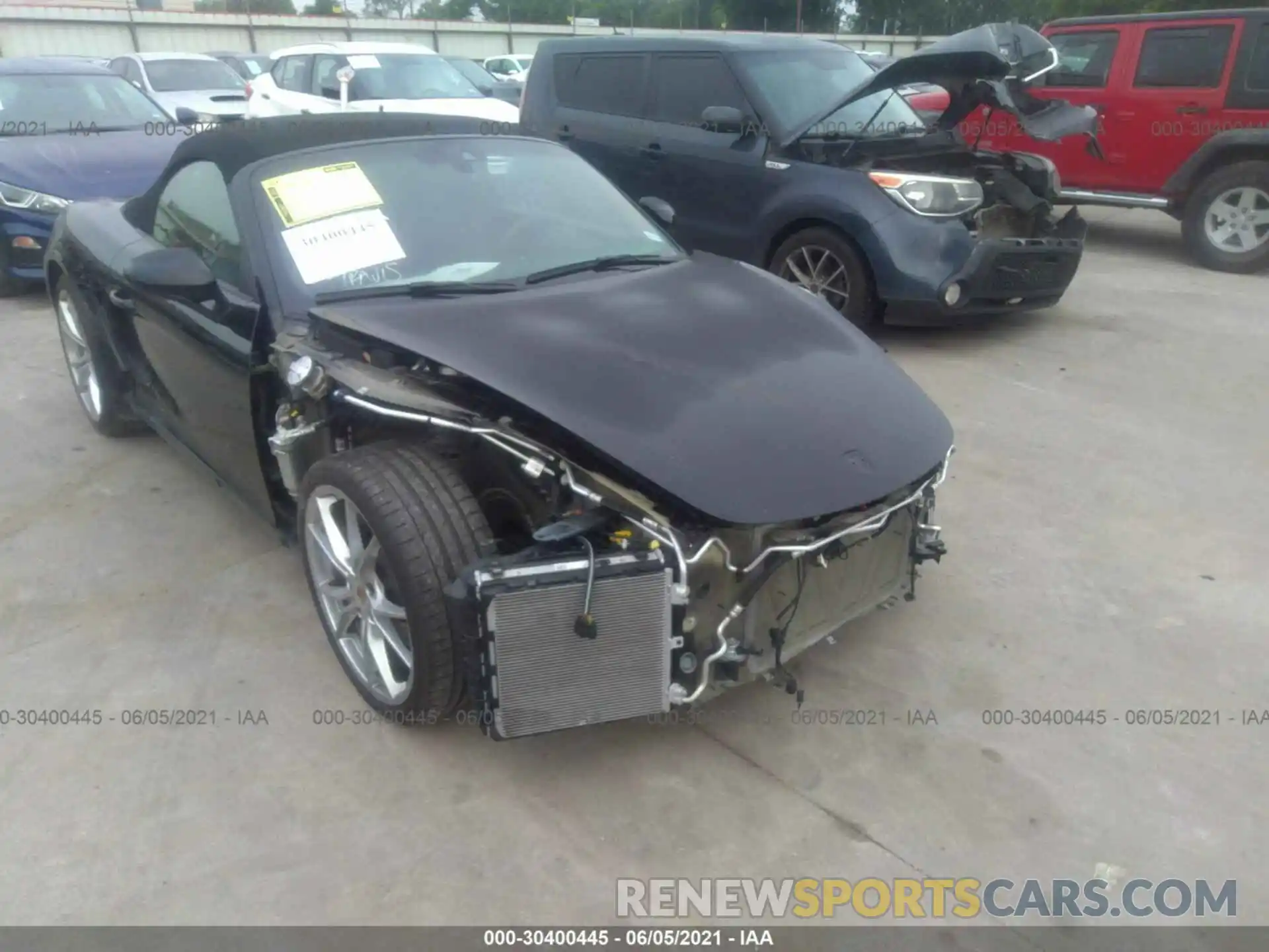 6 Photograph of a damaged car WP0CA2A86KS211379 PORSCHE 718 BOXSTER 2019