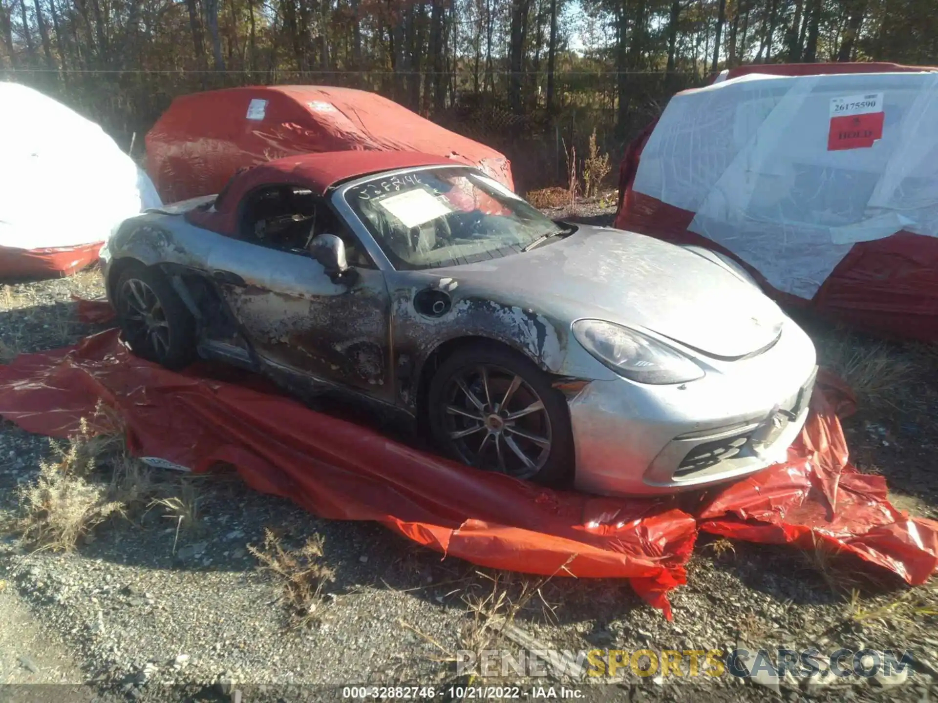 1 Photograph of a damaged car WP0CA2A88KS210816 PORSCHE 718 BOXSTER 2019