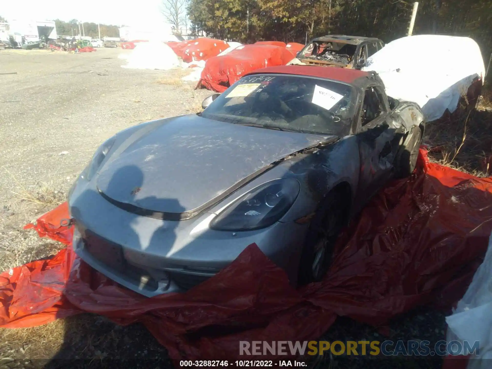 2 Photograph of a damaged car WP0CA2A88KS210816 PORSCHE 718 BOXSTER 2019