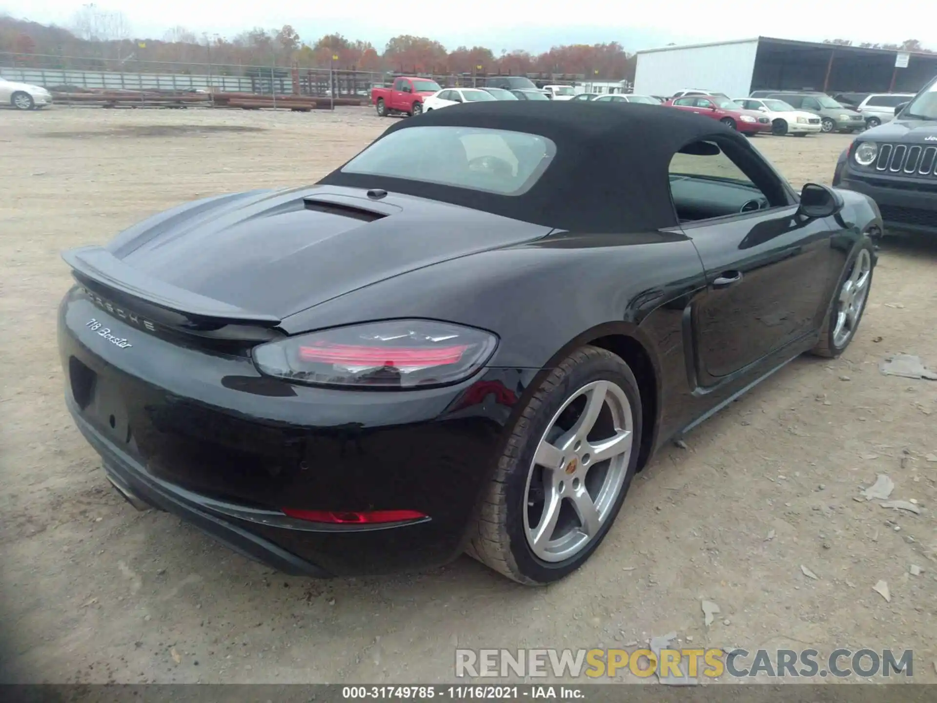 4 Фотография поврежденного автомобиля WP0CA2A88KS210928 PORSCHE 718 BOXSTER 2019