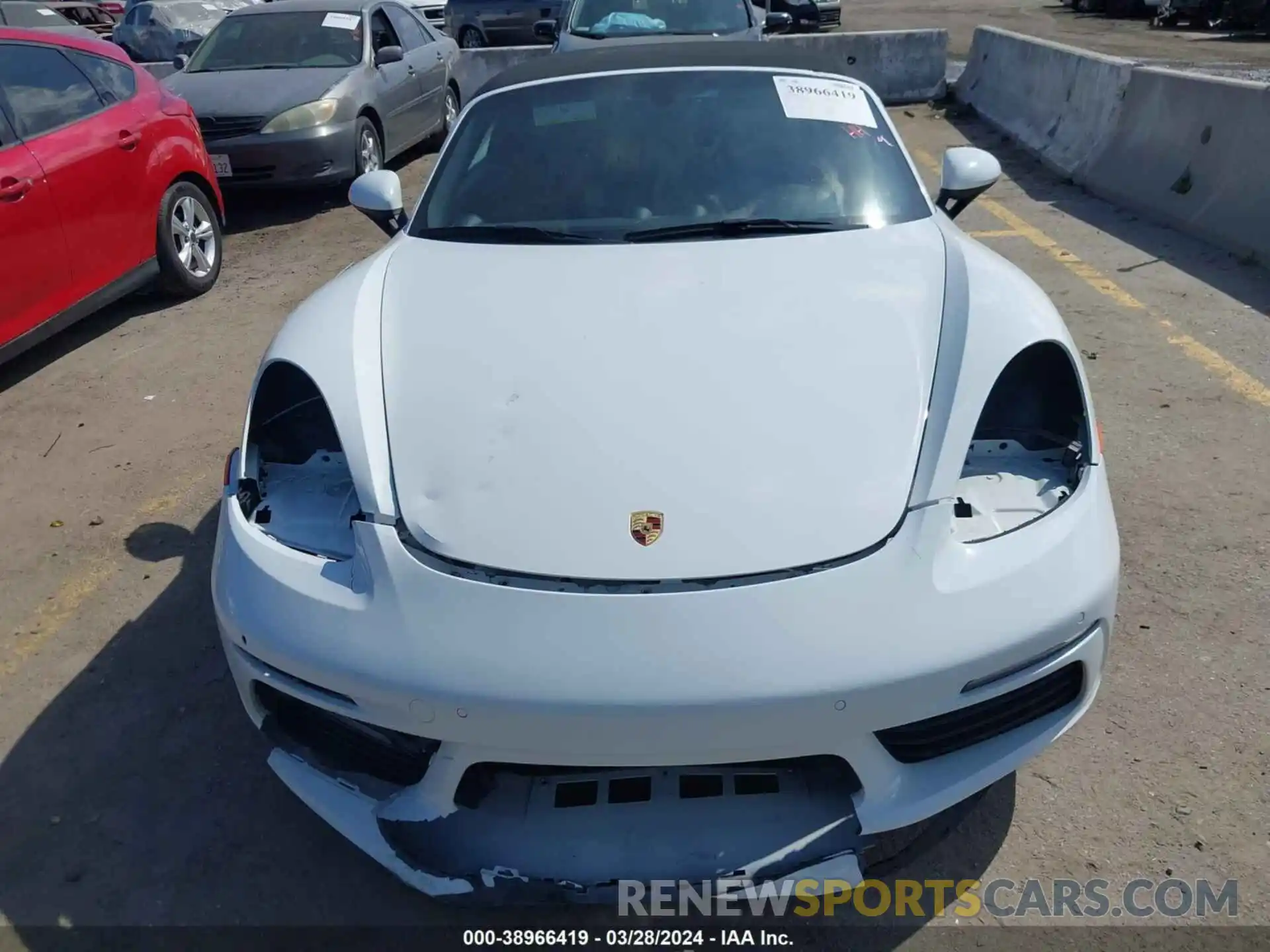 13 Photograph of a damaged car WP0CA2A89KS211313 PORSCHE 718 BOXSTER 2019