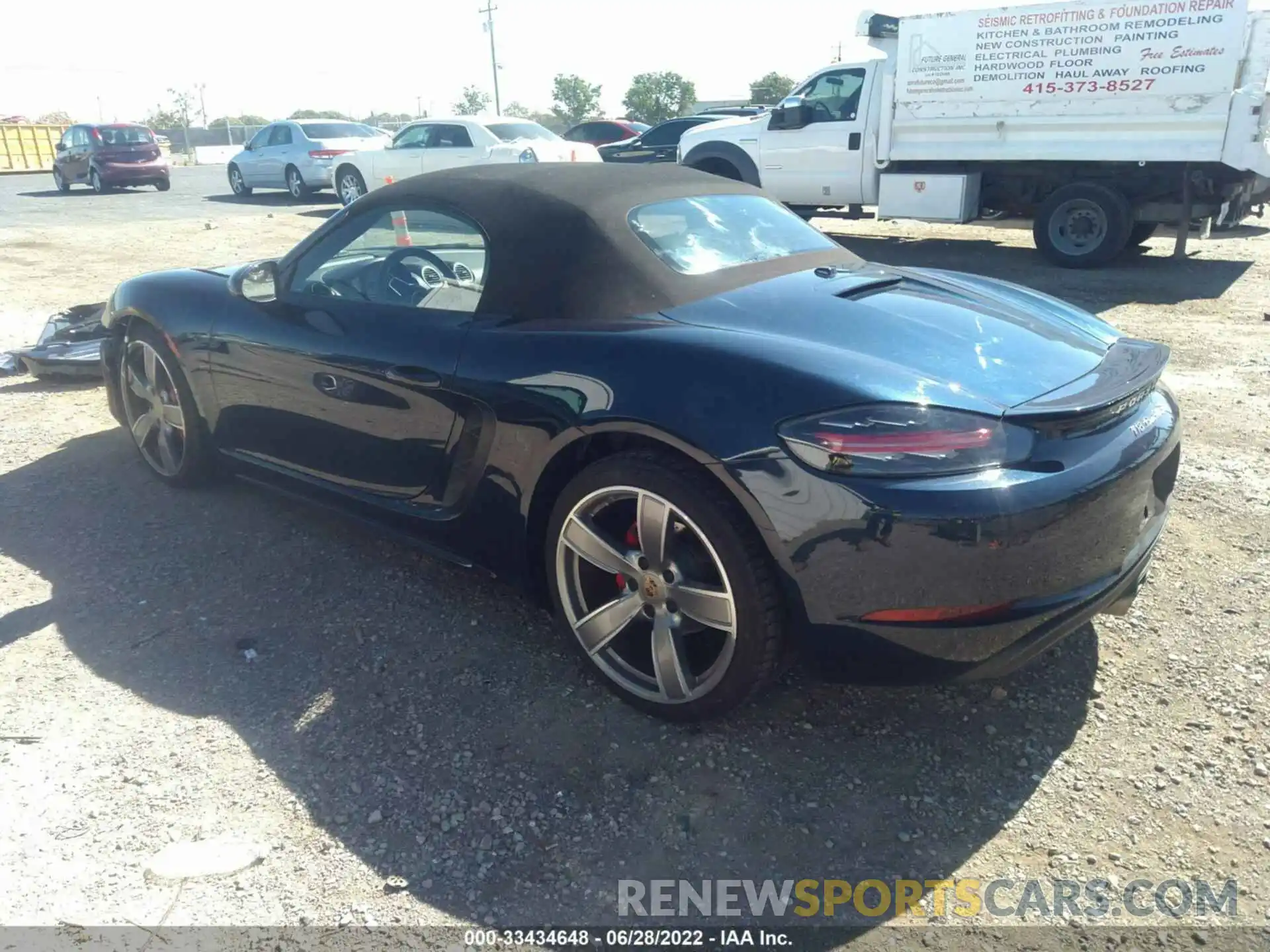 3 Фотография поврежденного автомобиля WP0CB2A82KS228709 PORSCHE 718 BOXSTER 2019