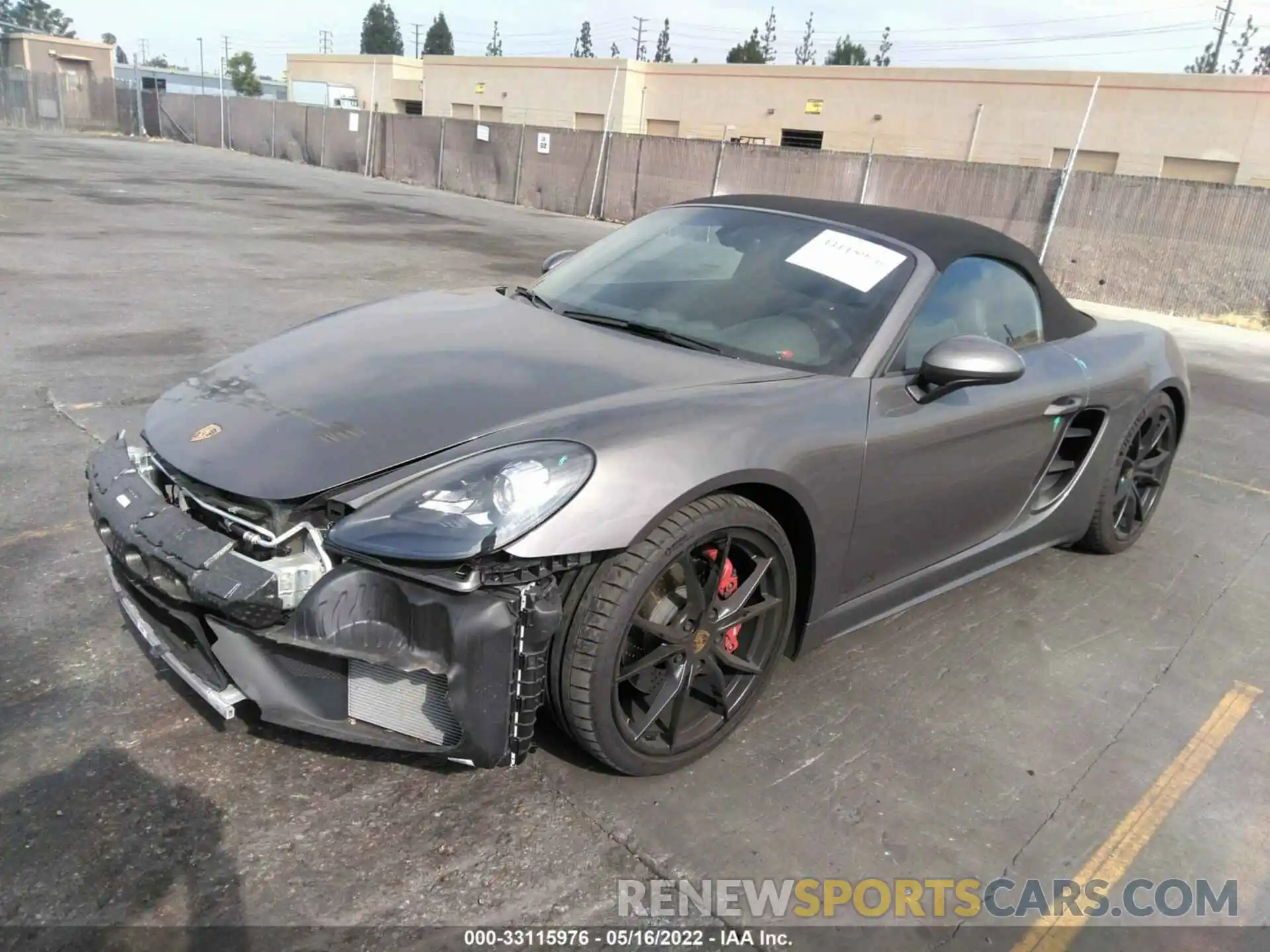 2 Photograph of a damaged car WP0CB2A86KS228955 PORSCHE 718 BOXSTER 2019