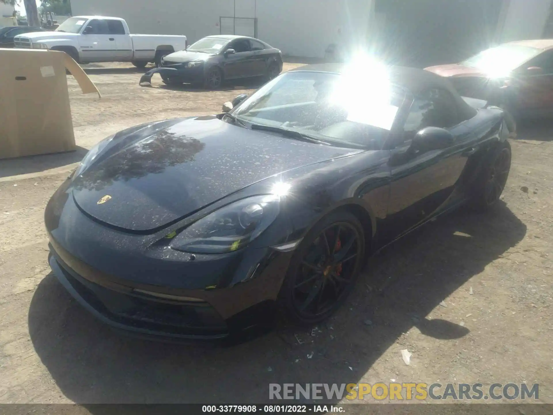 2 Photograph of a damaged car WP0CB2A88KS228116 PORSCHE 718 BOXSTER 2019