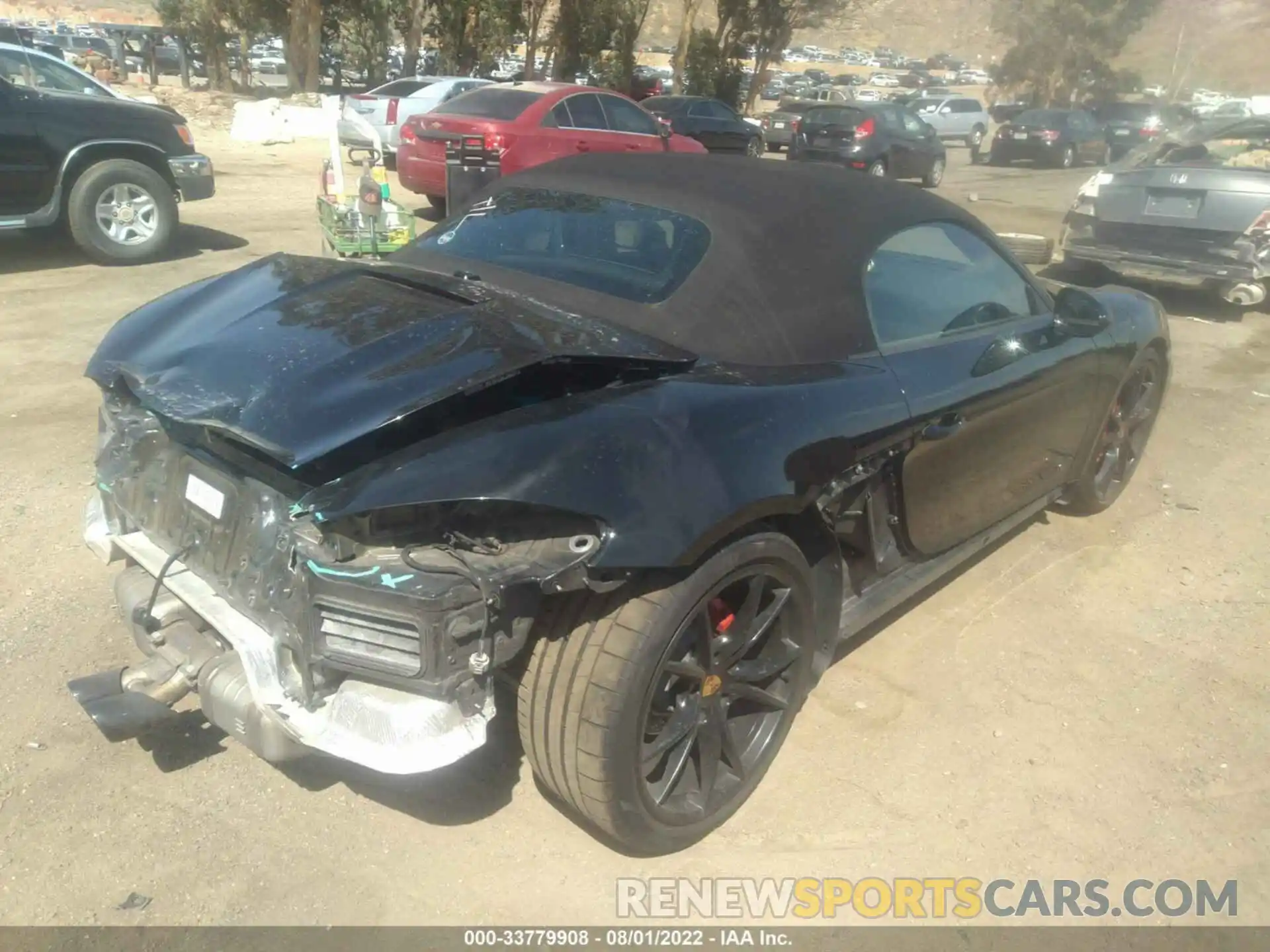 4 Фотография поврежденного автомобиля WP0CB2A88KS228116 PORSCHE 718 BOXSTER 2019