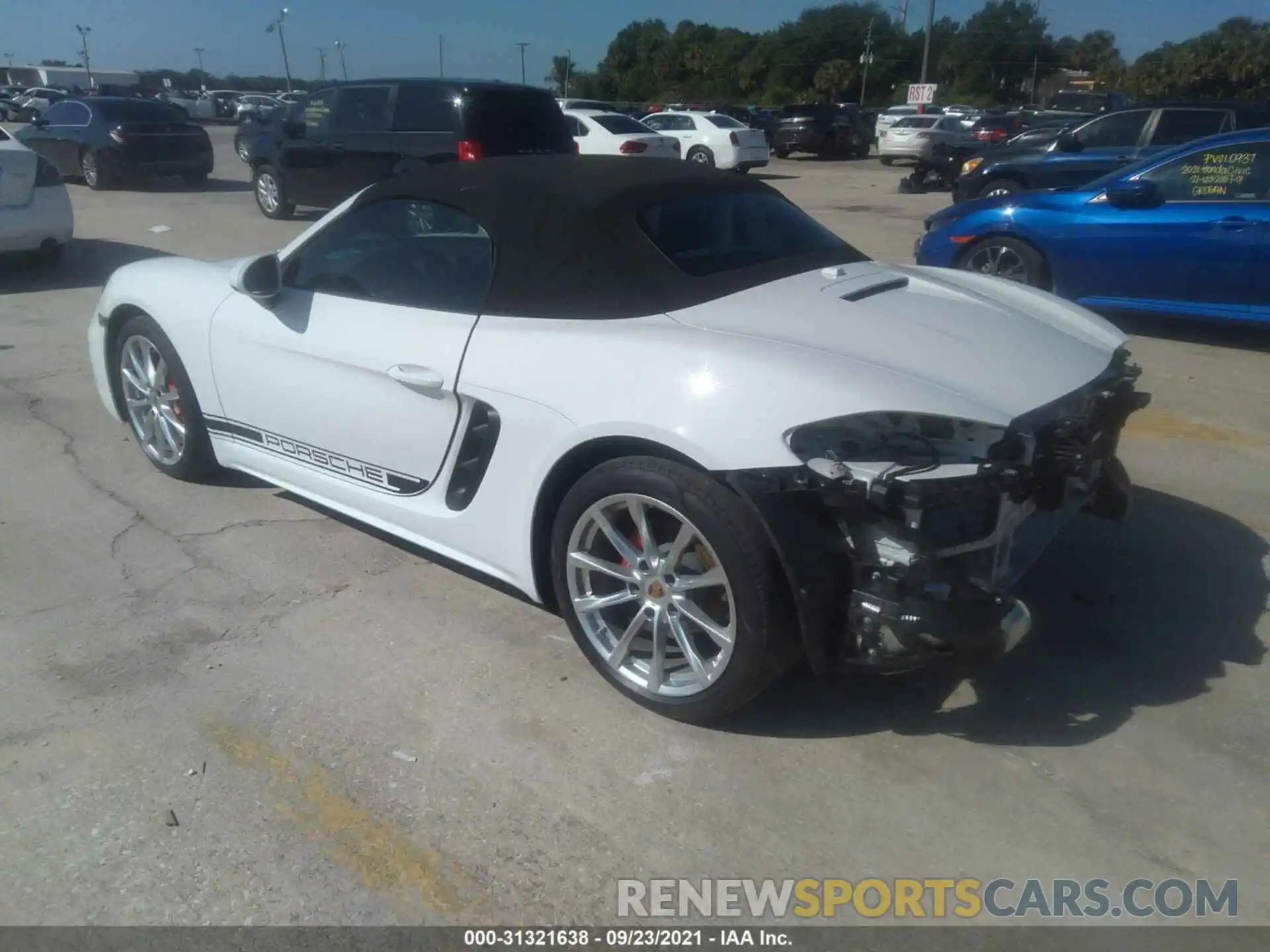 3 Photograph of a damaged car WP0CB2A89KS228514 PORSCHE 718 BOXSTER 2019