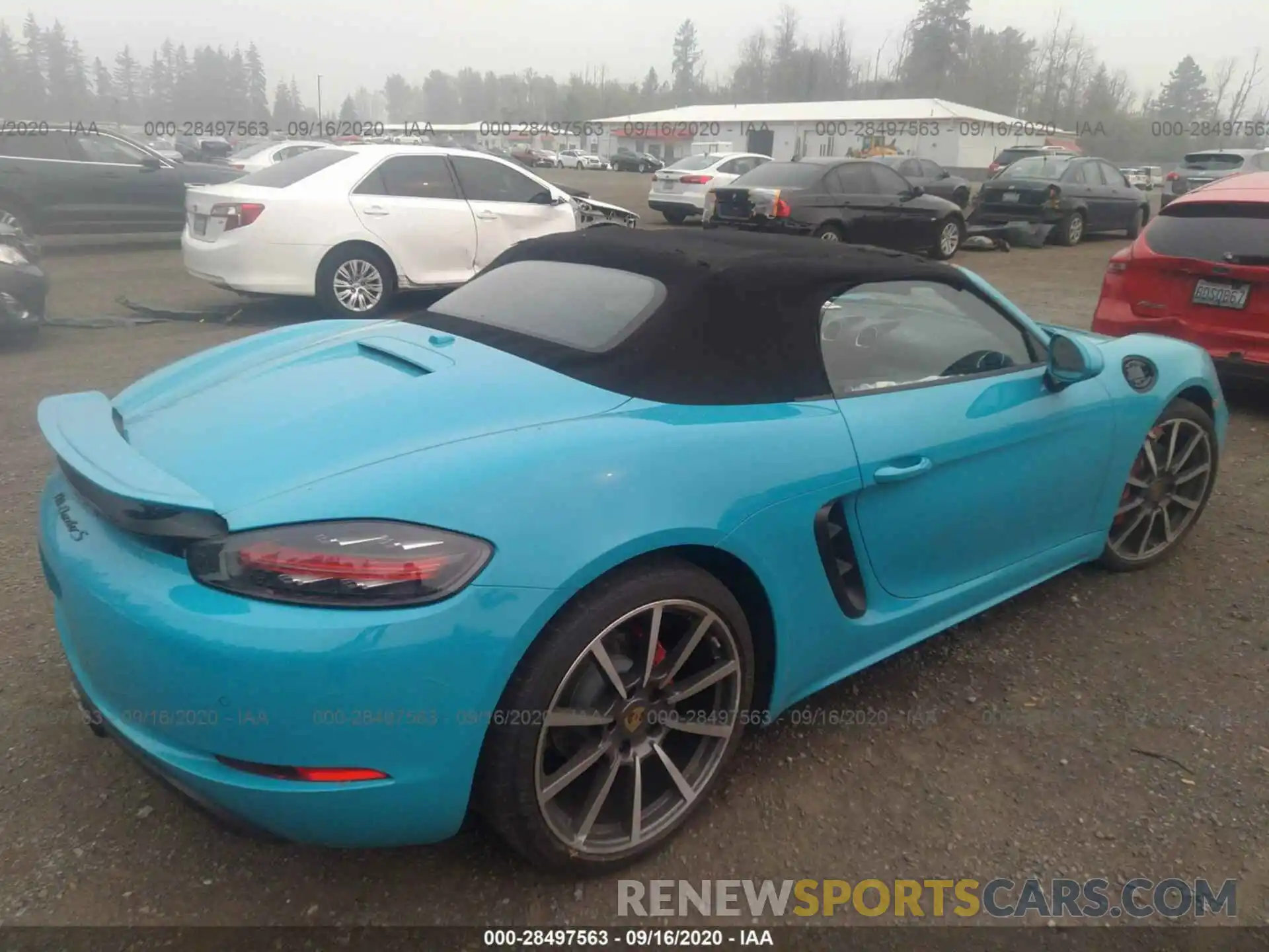 4 Фотография поврежденного автомобиля WP0CB2A89KS228657 PORSCHE 718 BOXSTER 2019