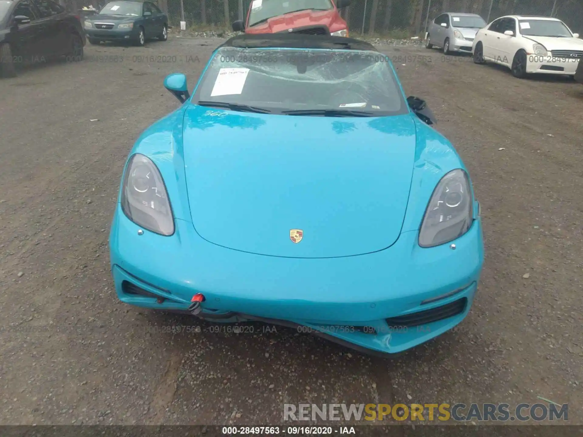 6 Фотография поврежденного автомобиля WP0CB2A89KS228657 PORSCHE 718 BOXSTER 2019