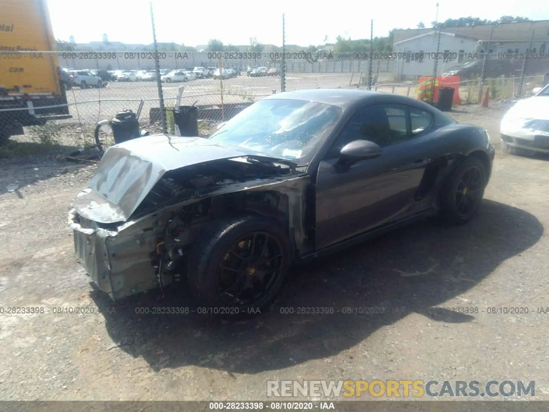 2 Photograph of a damaged car WP0AA2A83KS261227 PORSCHE 718 CAYMAN 2019