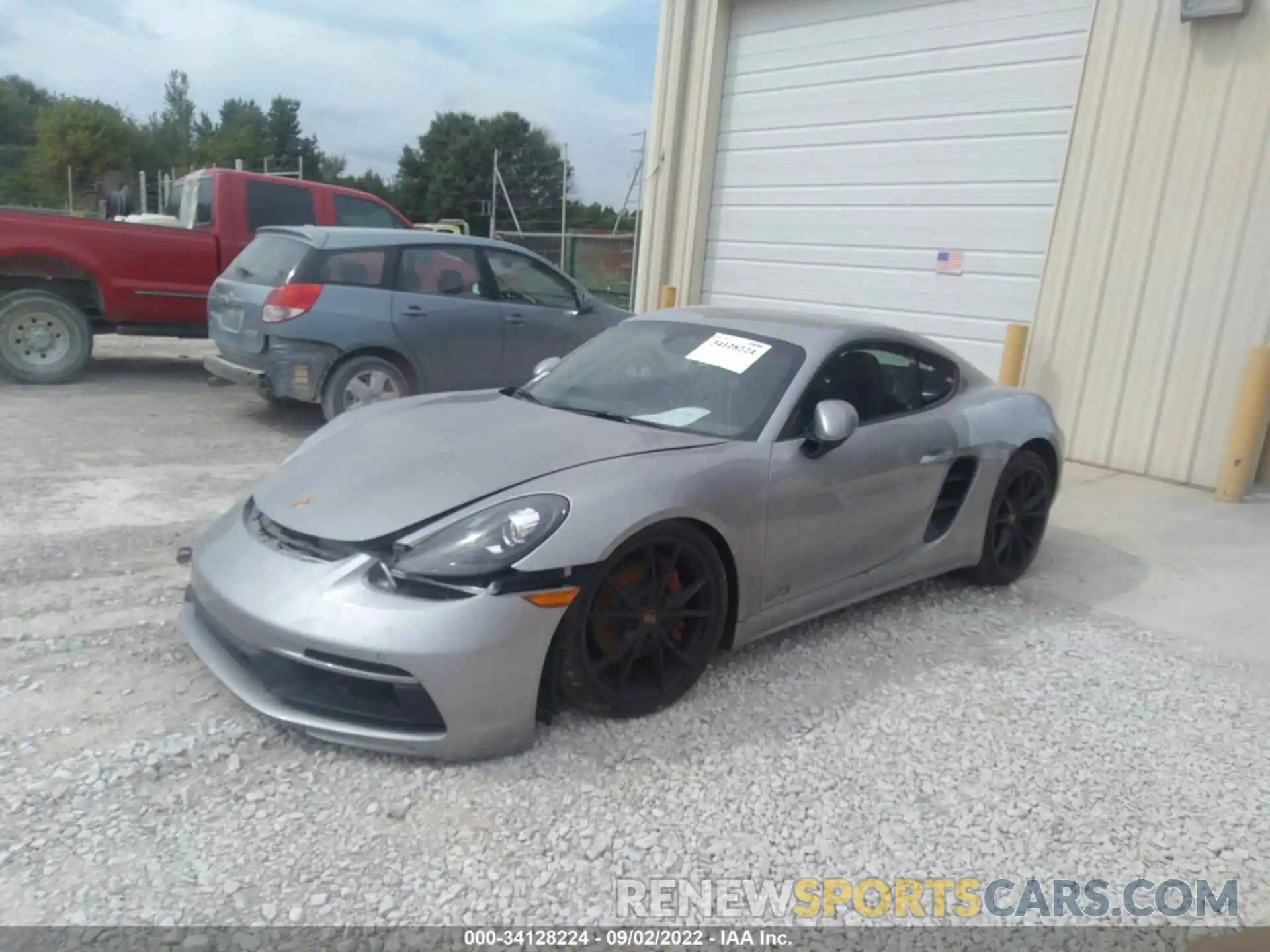 2 Photograph of a damaged car WP0AB2A82KS278078 PORSCHE 718 CAYMAN 2019