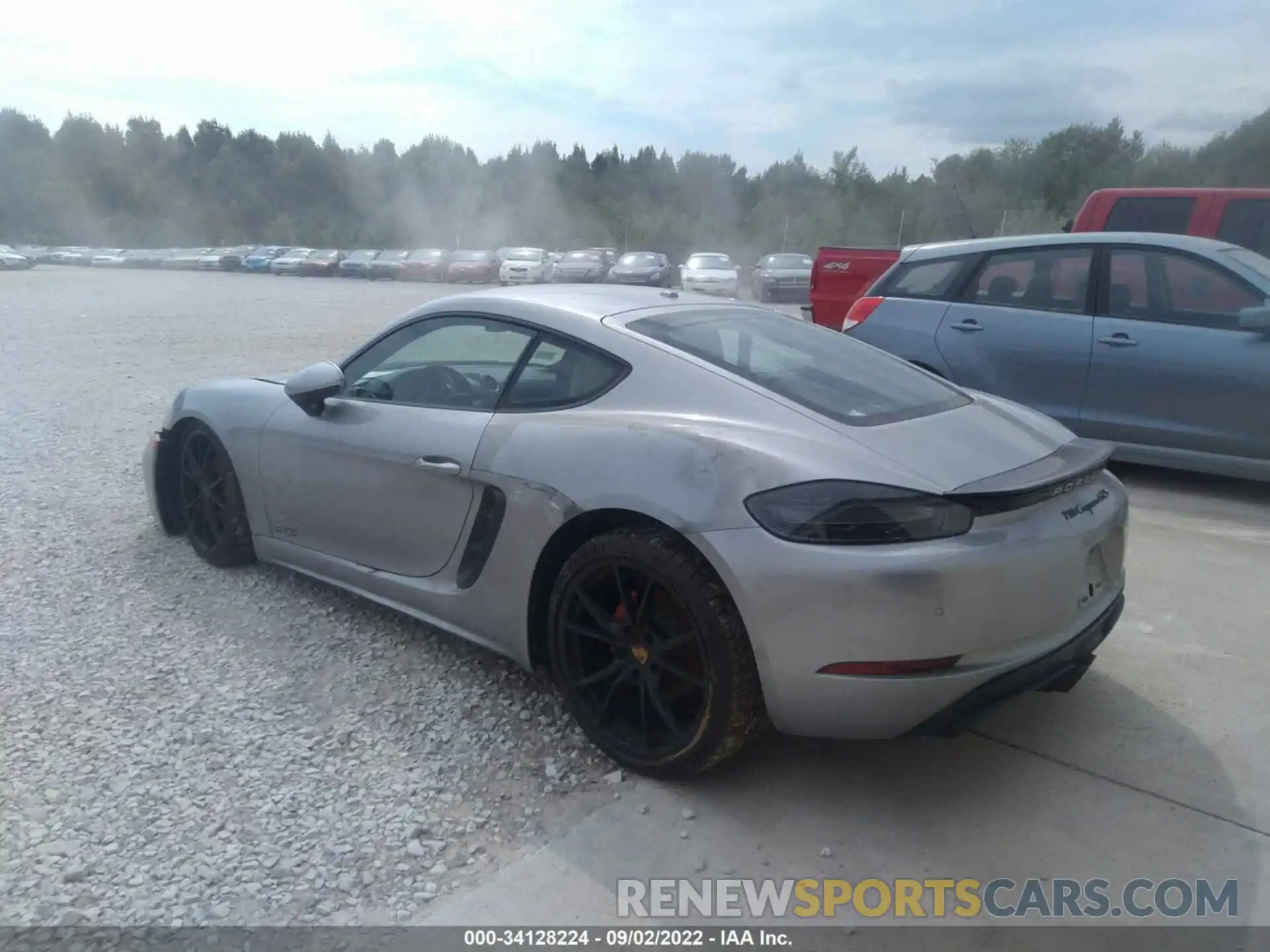 3 Photograph of a damaged car WP0AB2A82KS278078 PORSCHE 718 CAYMAN 2019