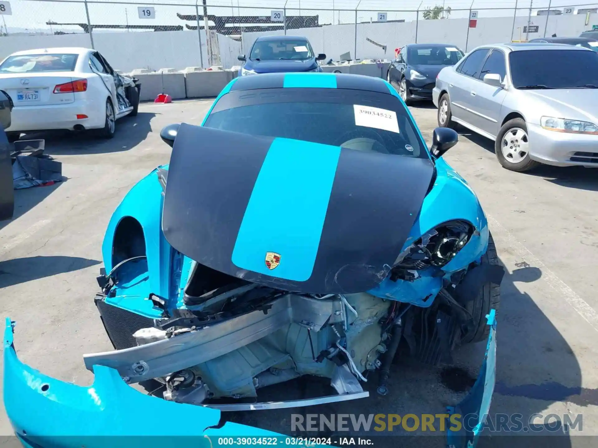 12 Photograph of a damaged car WP0AB2A87KS278142 PORSCHE 718 CAYMAN 2019