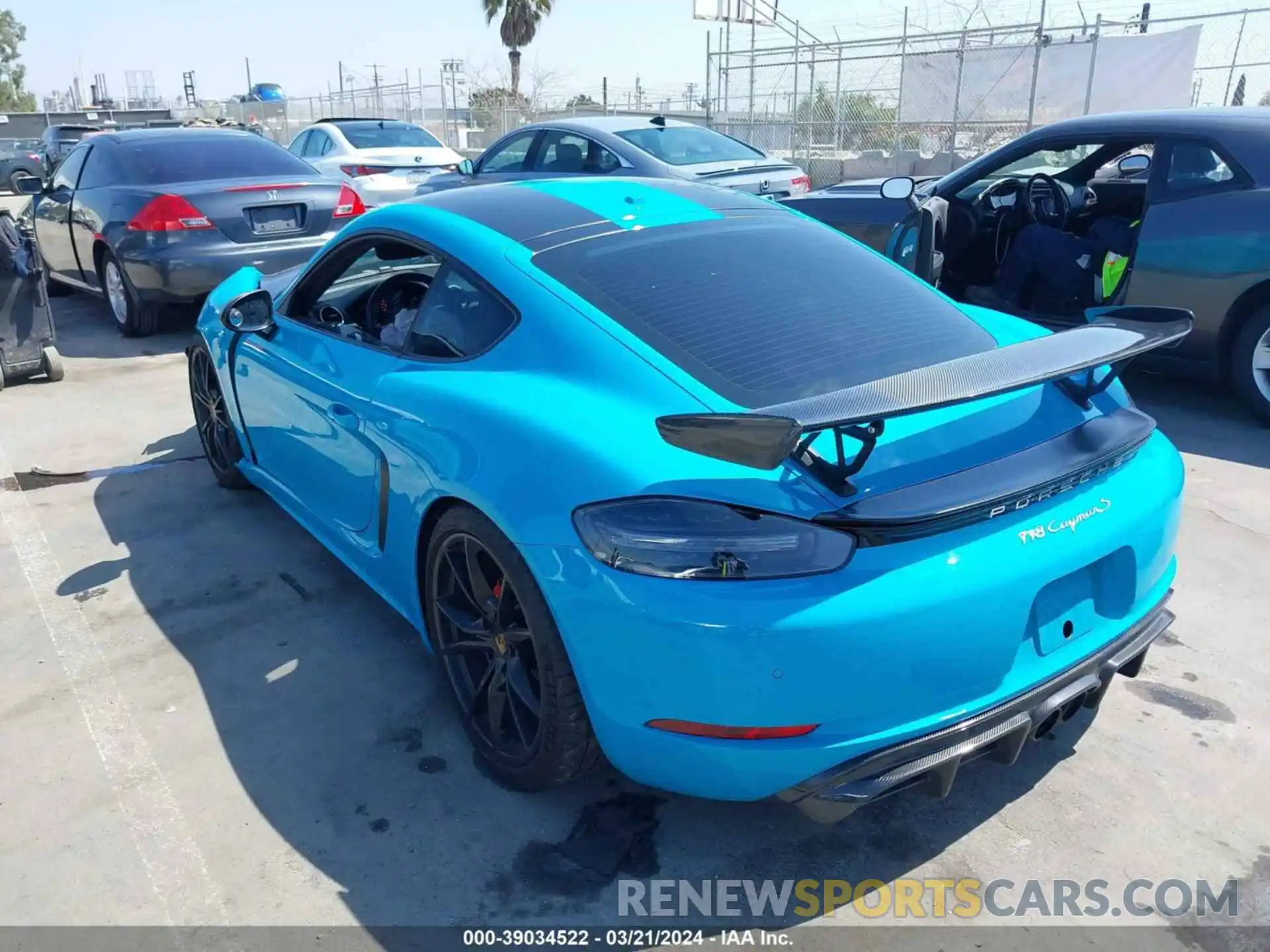 3 Photograph of a damaged car WP0AB2A87KS278142 PORSCHE 718 CAYMAN 2019