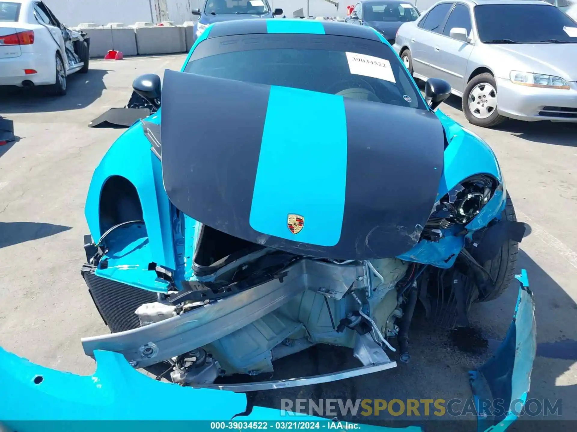 6 Photograph of a damaged car WP0AB2A87KS278142 PORSCHE 718 CAYMAN 2019