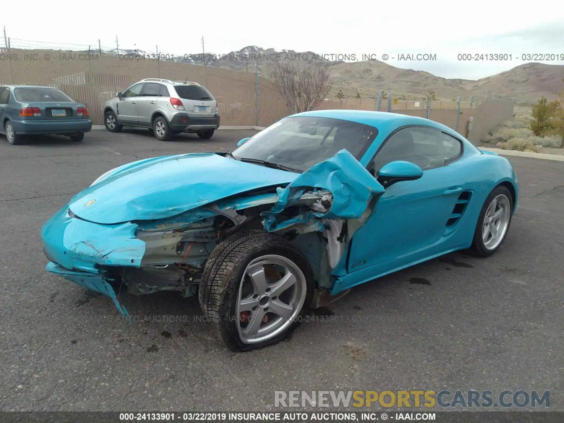 2 Photograph of a damaged car WP0AB2A88KS278313 PORSCHE 718 CAYMAN 2019